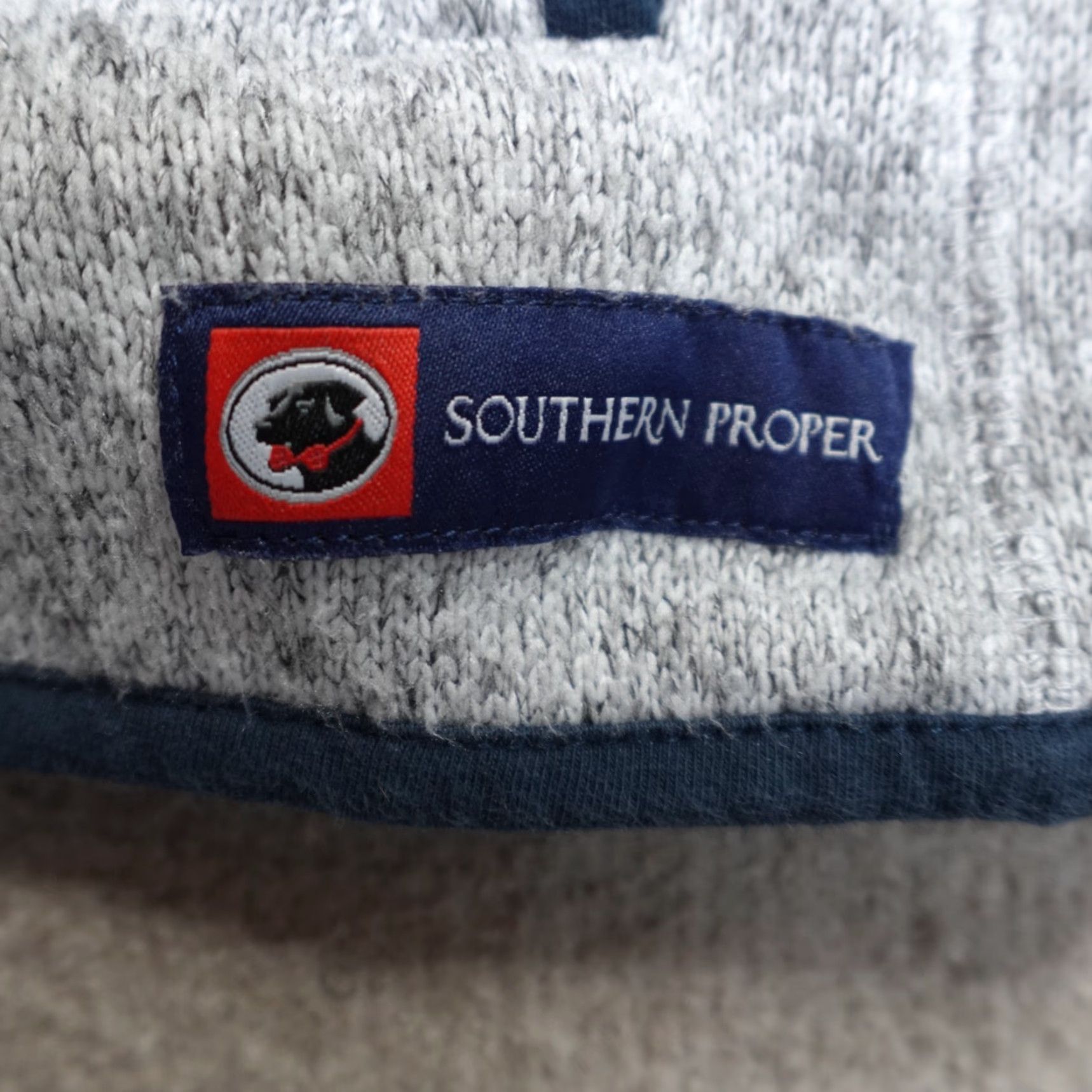 Southern Proper Southern Proper Vest Jacket Full Zip Windbreaker Medium Gray Heather Size US M / EU 48-50 / 2 - 3 Thumbnail