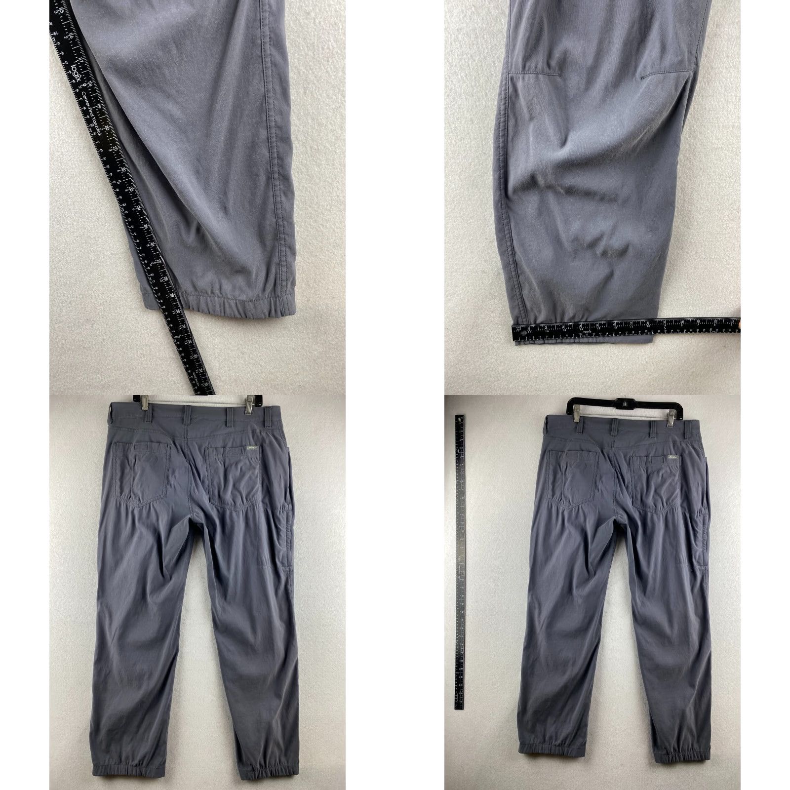 Eddie Bauer Eddie Bauer Pants Mens 36 Gray Hiking Moisture Wick Breathable Nylon Outdoor Size US 36 / EU 52 - 9 Thumbnail