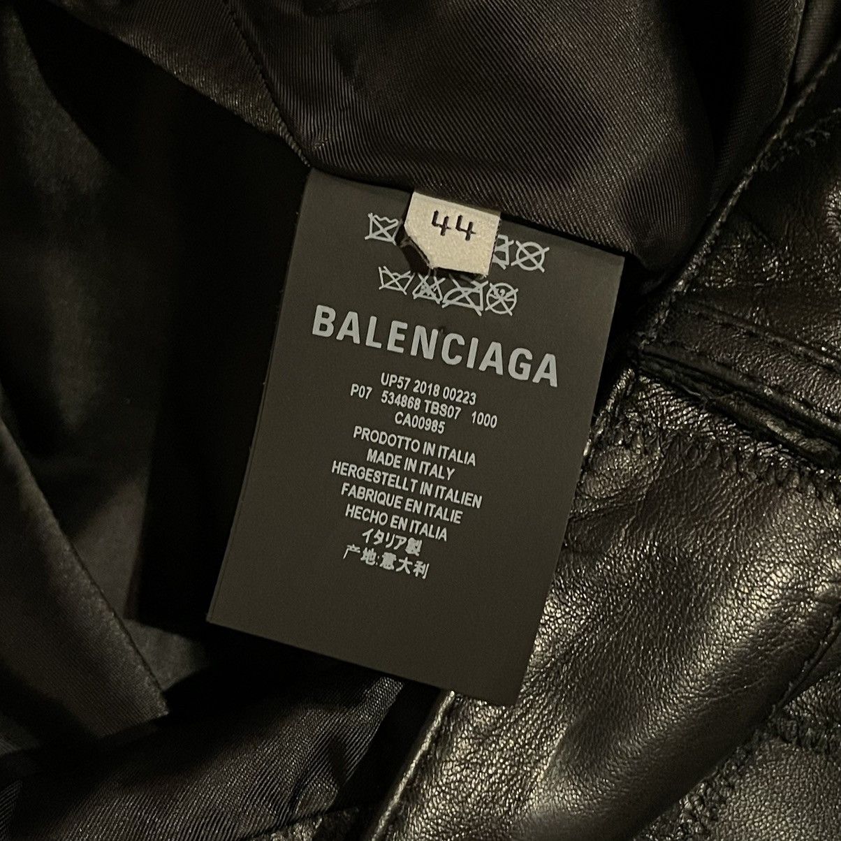 Balenciaga Balenciaga fall18 patchwork leather pants Size US 30 / EU 46 - 9 Thumbnail