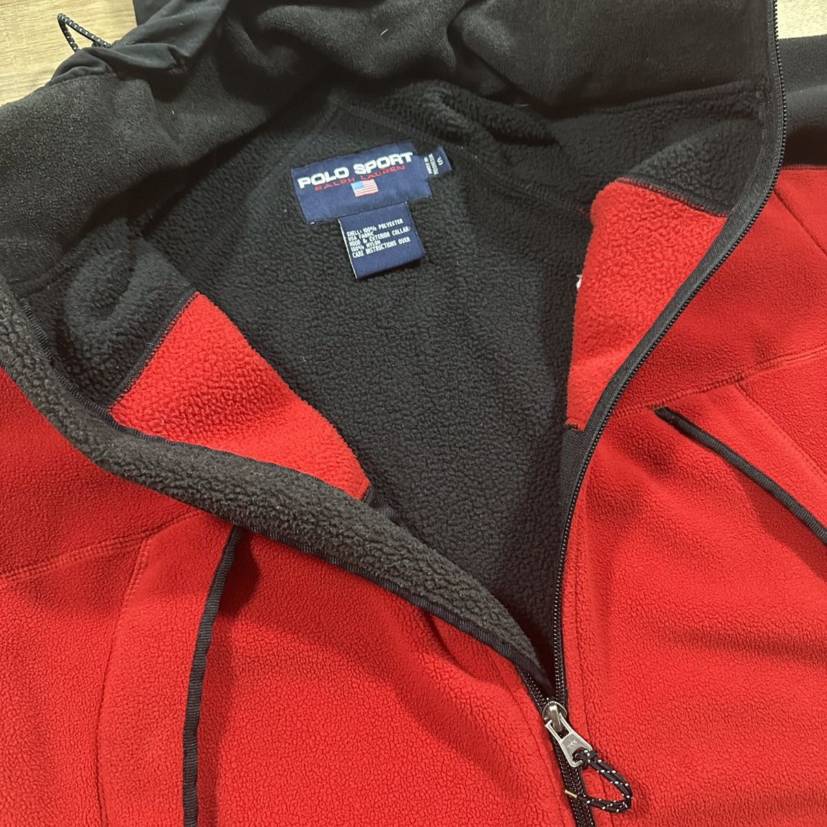 Ralph Lauren Vintage 90s Polo Sport Ralph Lauren Polartec Fleece Jacket Size US S / EU 44-46 / 1 - 7 Thumbnail
