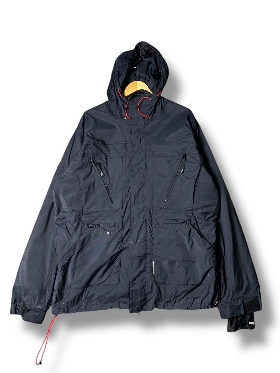 Japanese Brand Counter Culture Multi Pocket Full Zip Jacket with Hood (168) Size US L / EU 52-54 / 3 - 1 Thumbnail