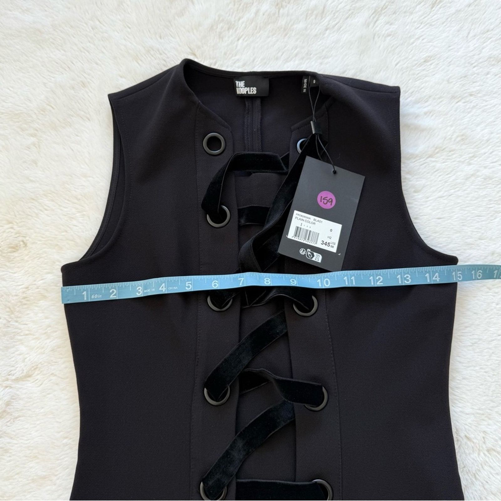 The Kooples NWT!!! The Kooples lace up women mini dress size 0 or S 345$ Size S / US 4 / IT 40 - 10 Thumbnail