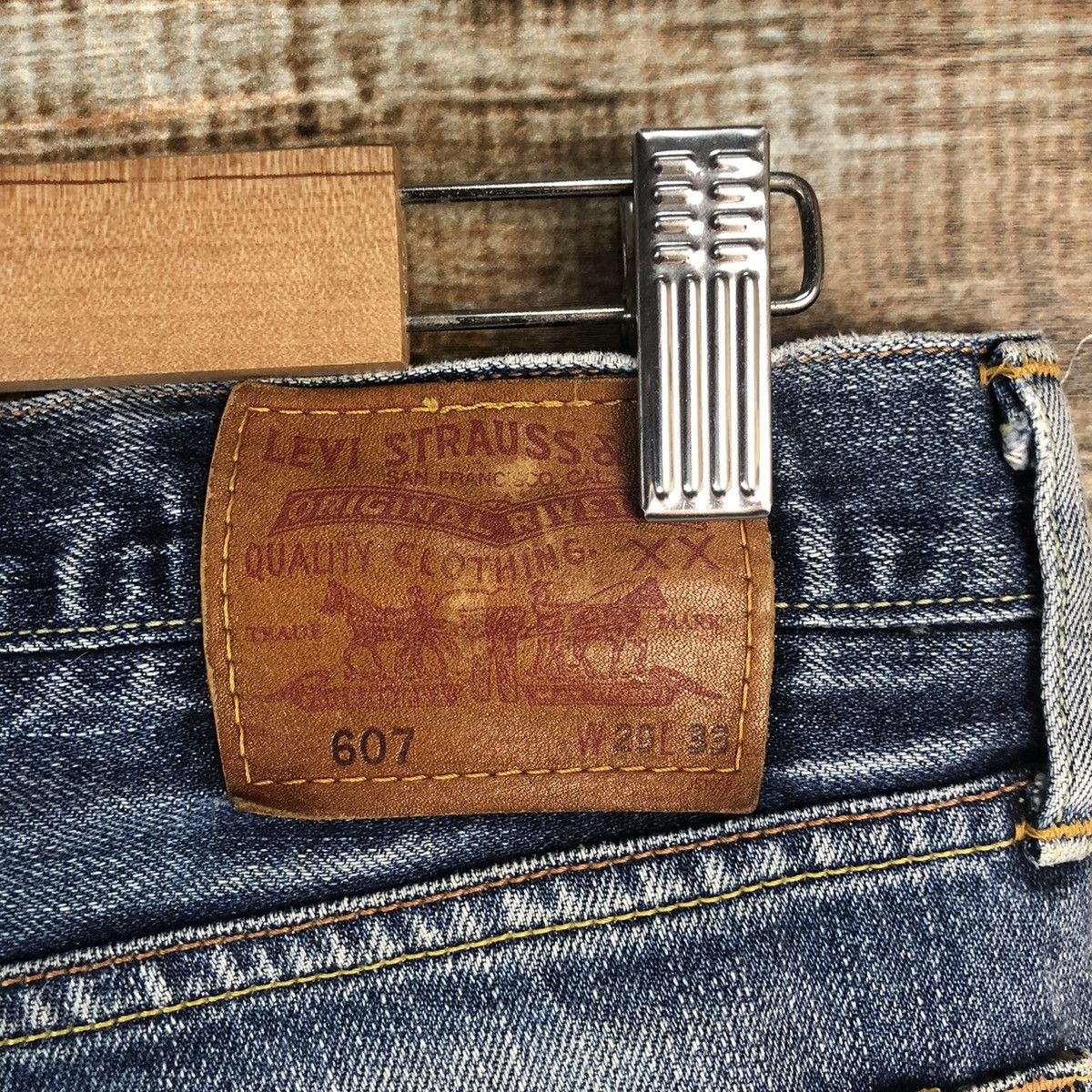 Levi's Levis Blue Distressed Denim Pants #A2076 Size US 29 - 19 Thumbnail