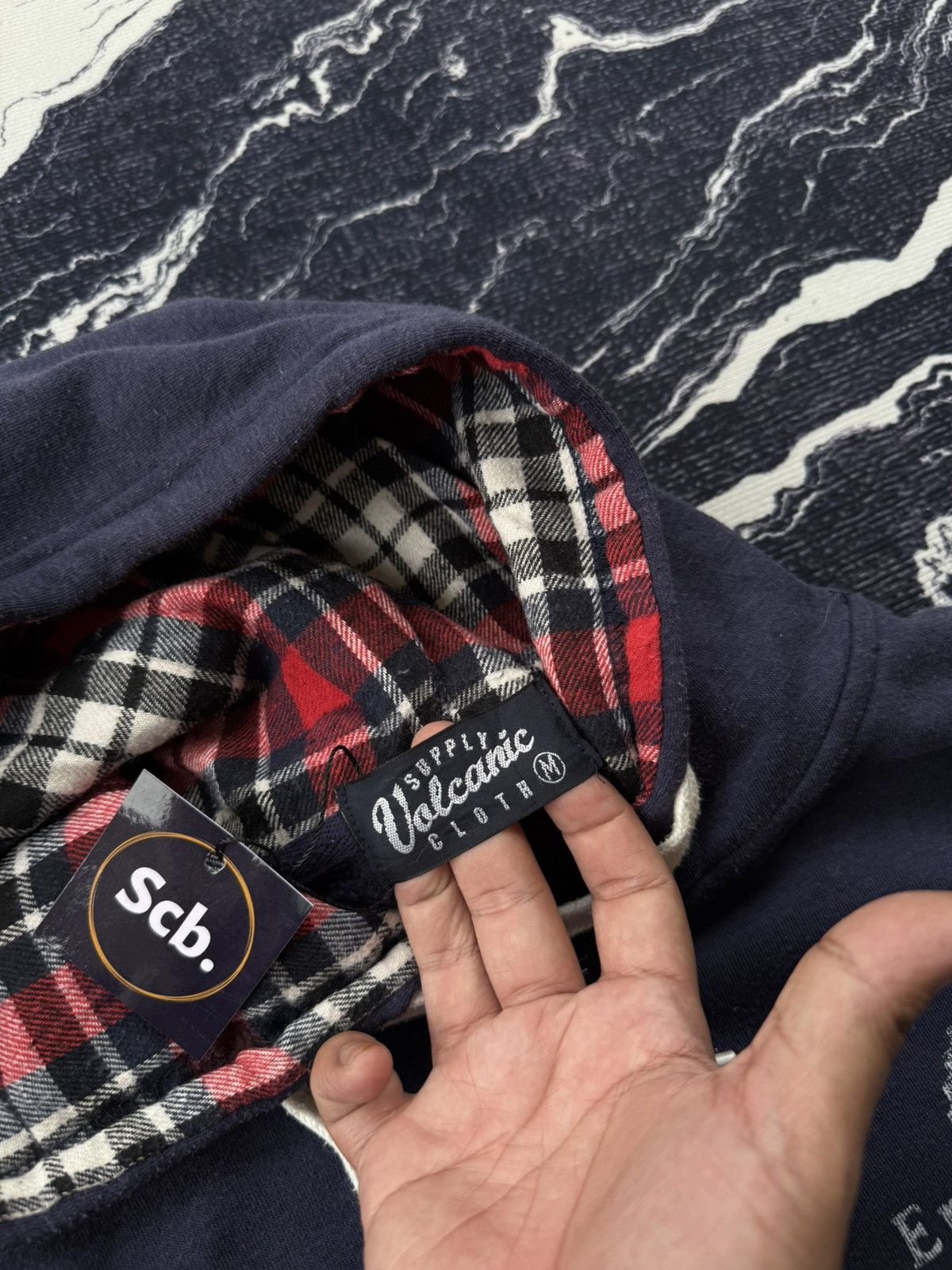 Japanese Brand × Vintage Valcanic 717 st, apt new york ziphoodie Size US M / EU 48-50 / 2 - 4 Thumbnail