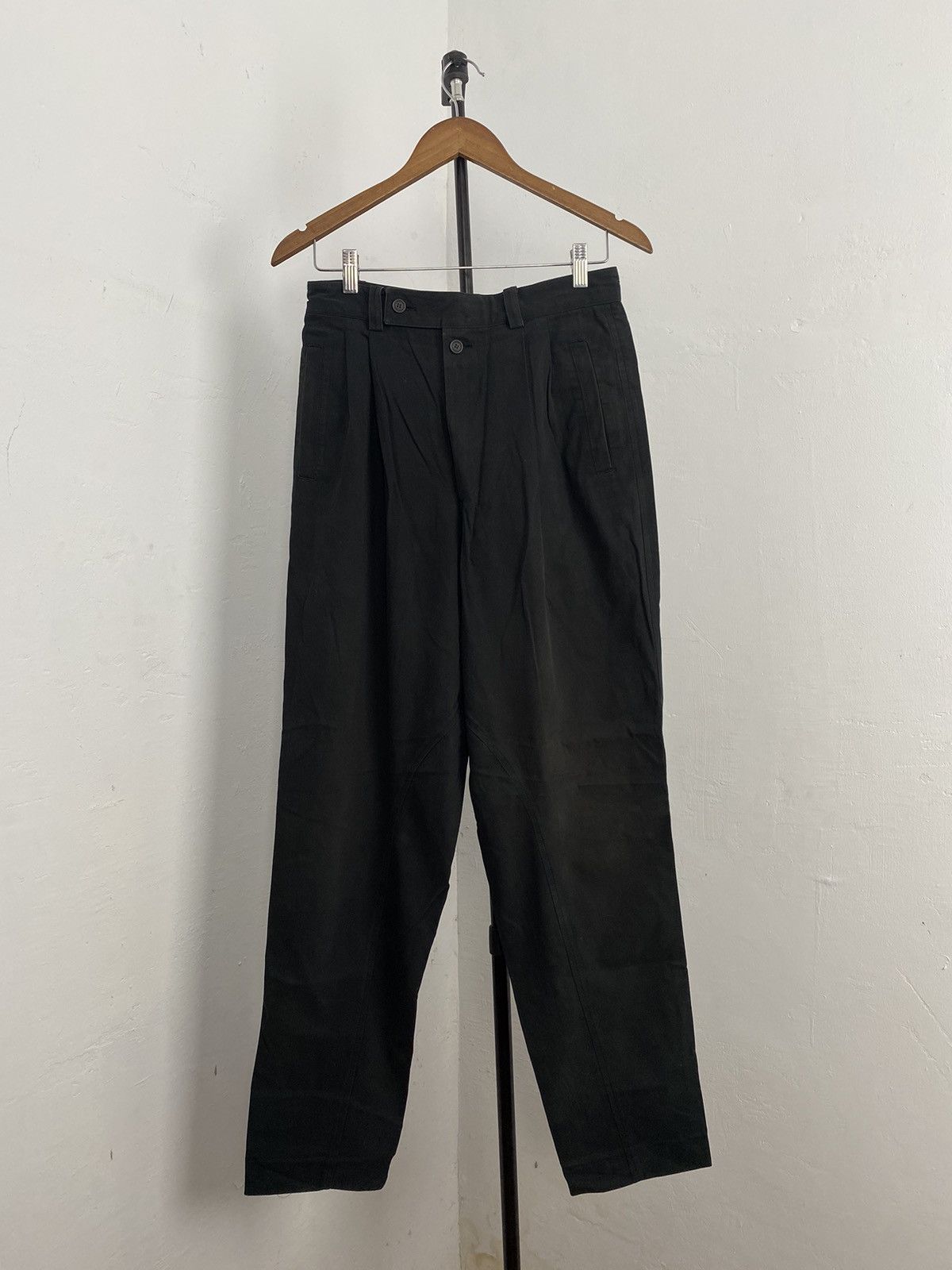 Issey Miyake issey miyake black pants Size US 29 - 1 Thumbnail