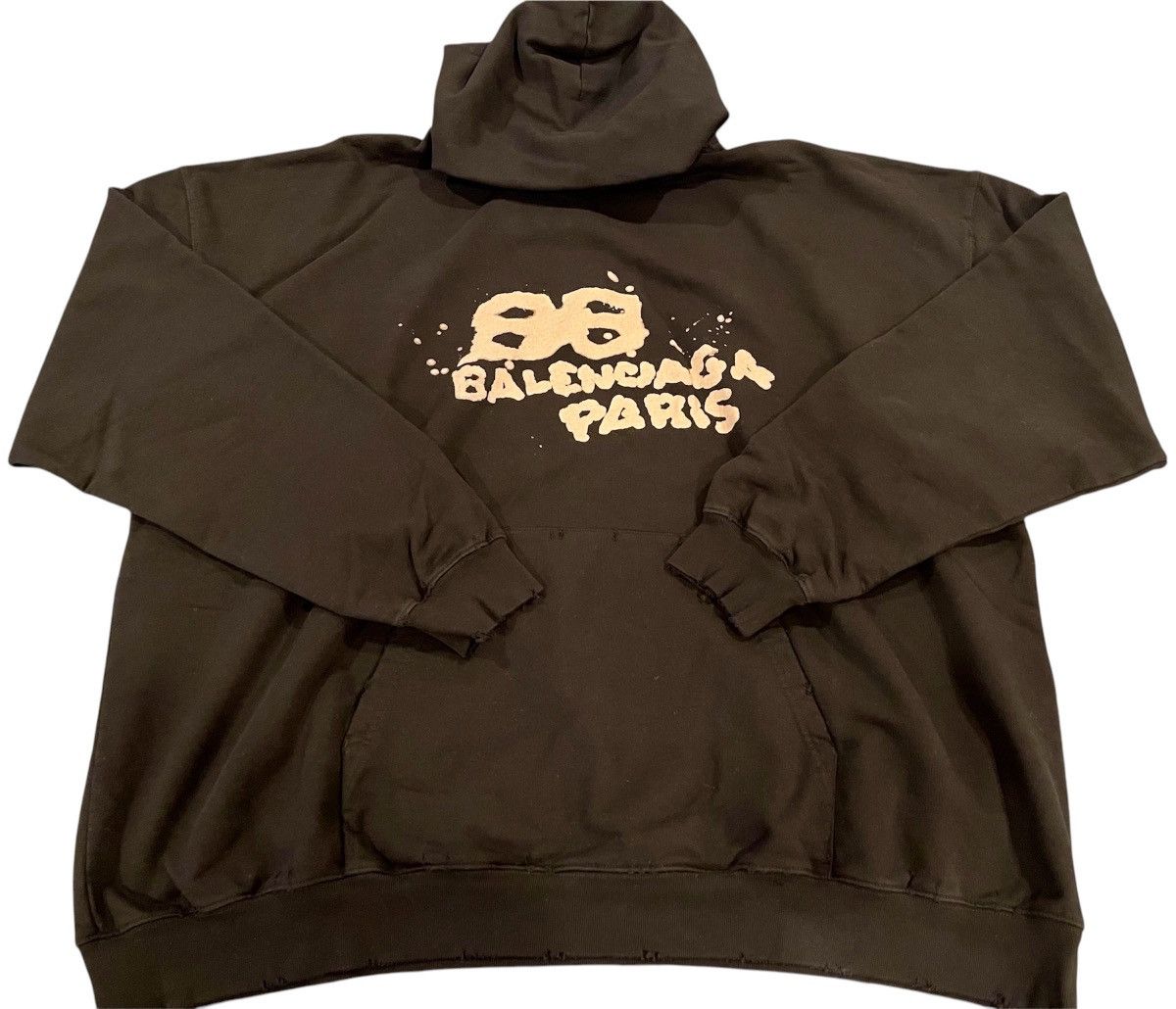 Balenciaga Balenciaga Hand Drawn BB Icon Hoodie | Grailed