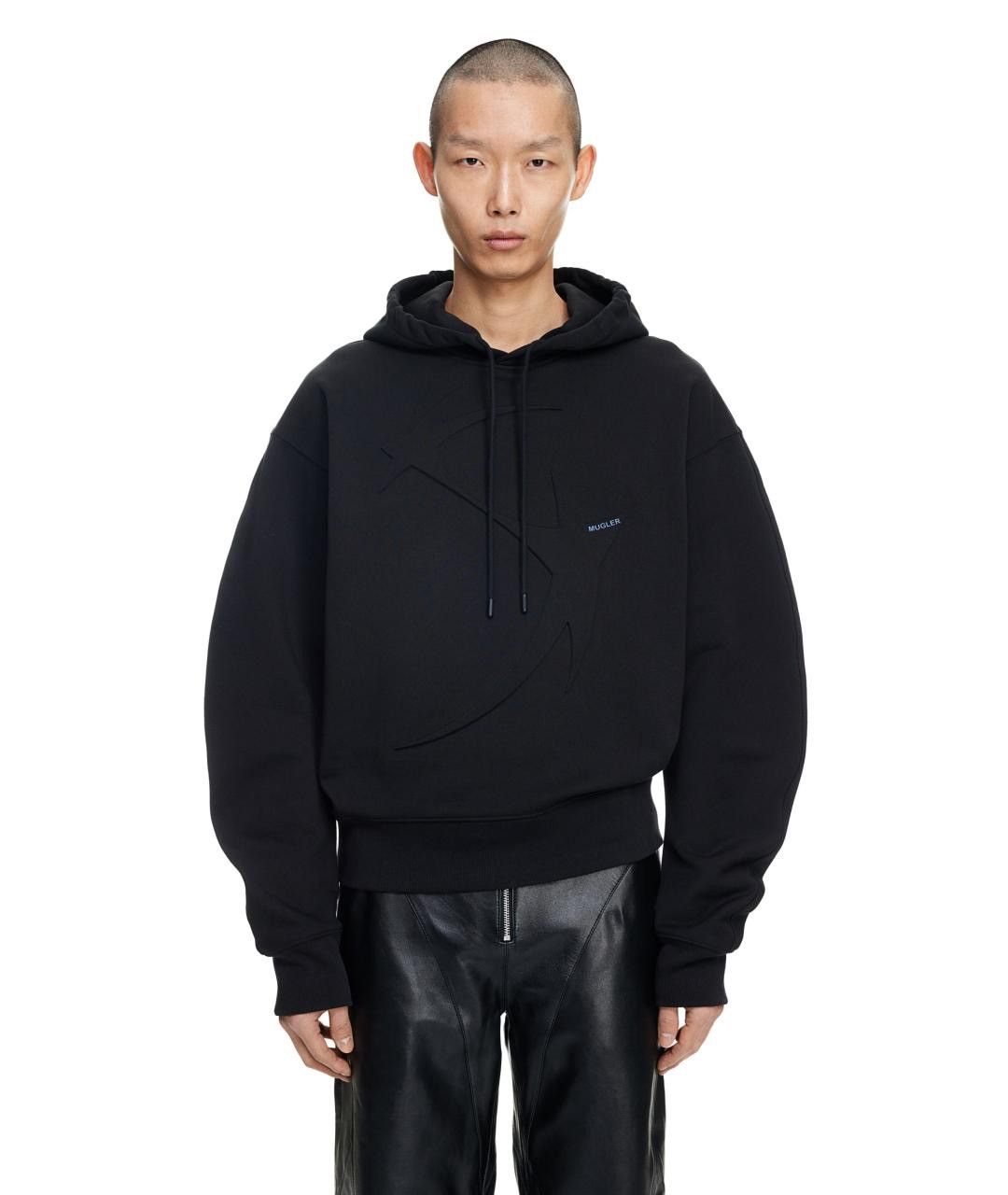H&M × Mugler × Thierry Mugler Mugler x HM Star-motif Hoodie