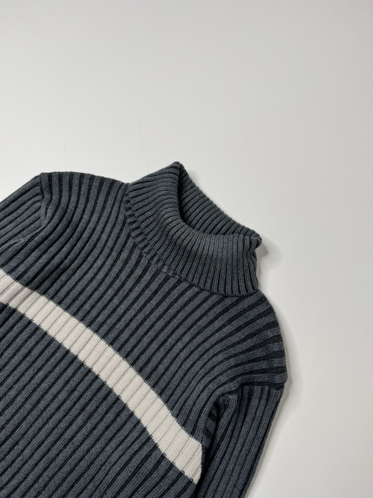 Vintage Vintage avant garde ribbed sweater knit y2k if6was9 skater Size US S / EU 44-46 / 1 - 3 Thumbnail