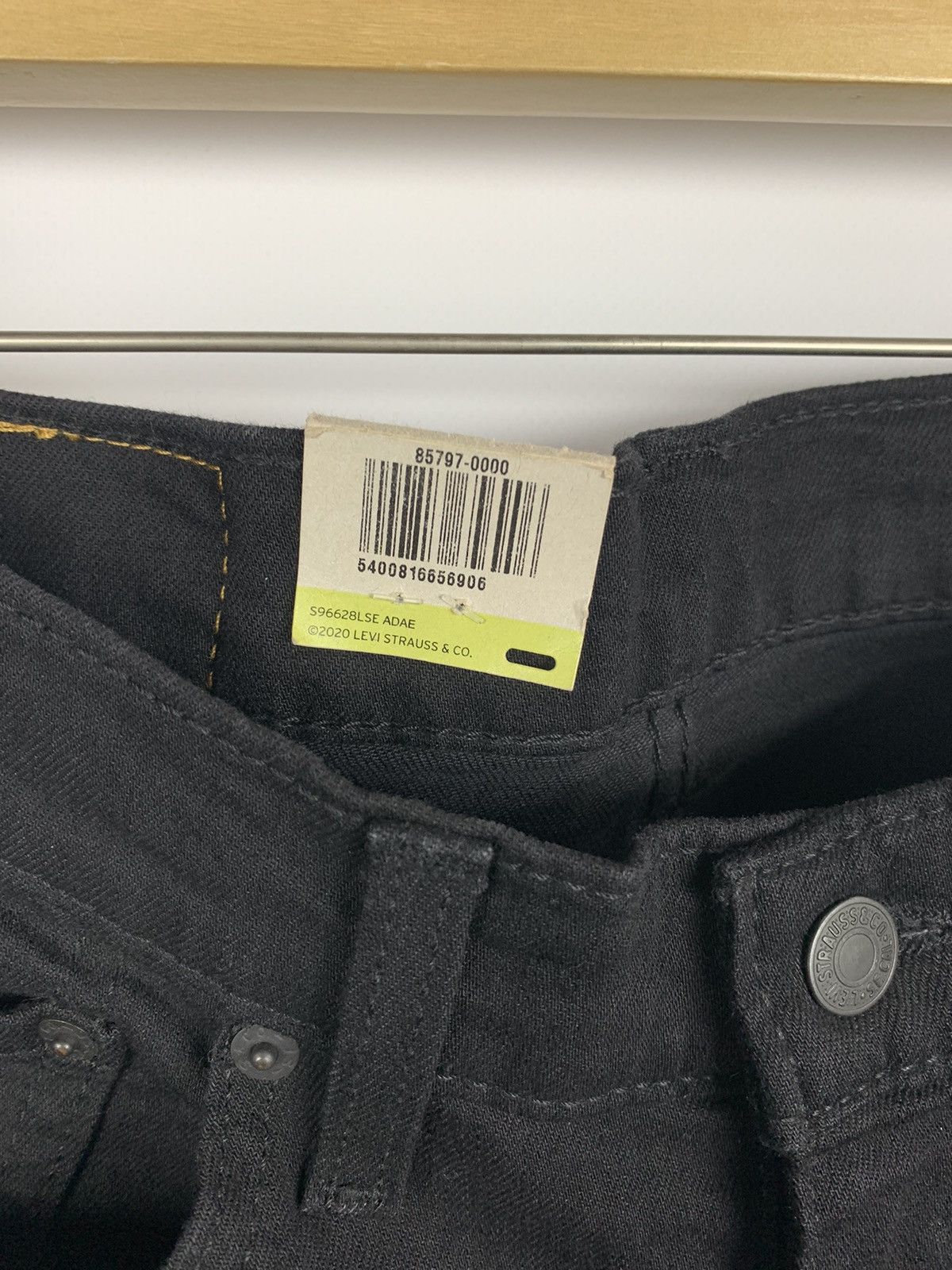 Levi's NWT Men’s Levi’s 519 Extreme Skinny Hi-Ball Black Jeans W30 Size US 30 / EU 46 - 12 Thumbnail