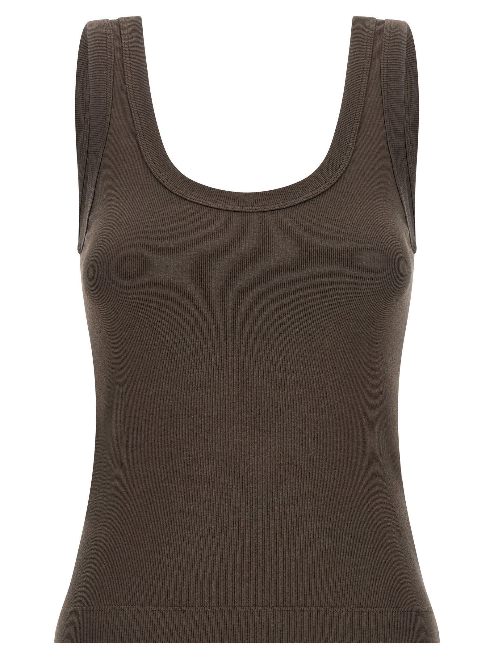 Brunello Cucinelli Ribbed Top Size XXL / US 16-18 / IT 52-54 - 1 Thumbnail