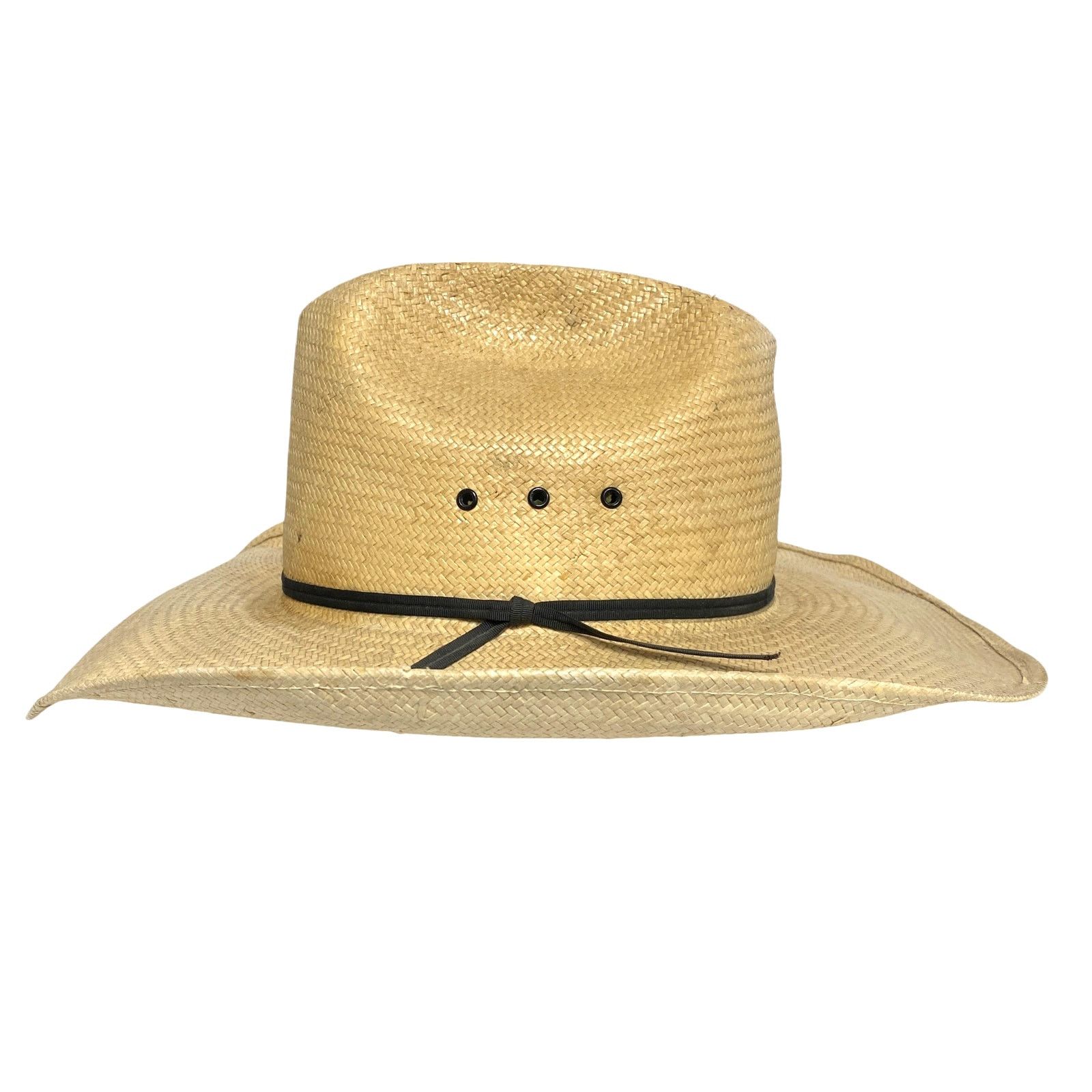 Vintage Vintage Bradford Glyco Tite Size 7 1 8 Woven Western Hat Grailed