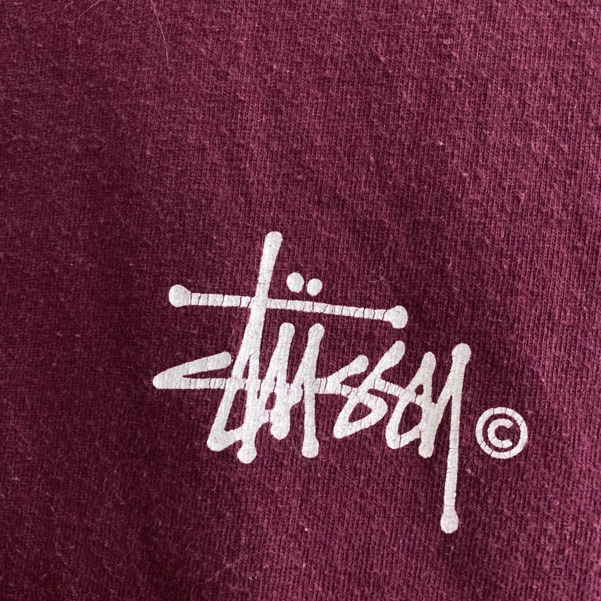 Stussy Vintage Stussy Big Logo y2k streetwear opium tee Size US S / EU 44-46 / 1 - 7 Thumbnail
