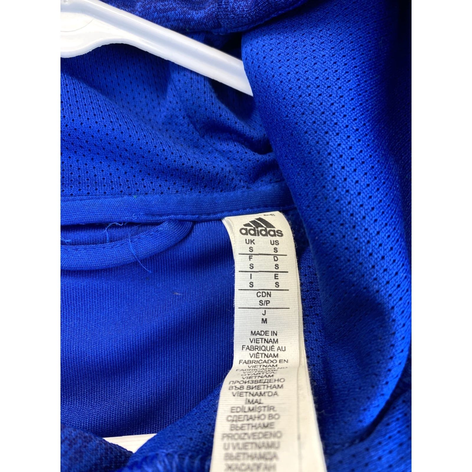 Adidas Adidas Men's Training Pullover Hoodie S royal blue climalite 92-25 XL blue Polyester Pockets Regular Style Hoodie Men Brand Size US S / EU 44-46 / 1 - 5 Thumbnail