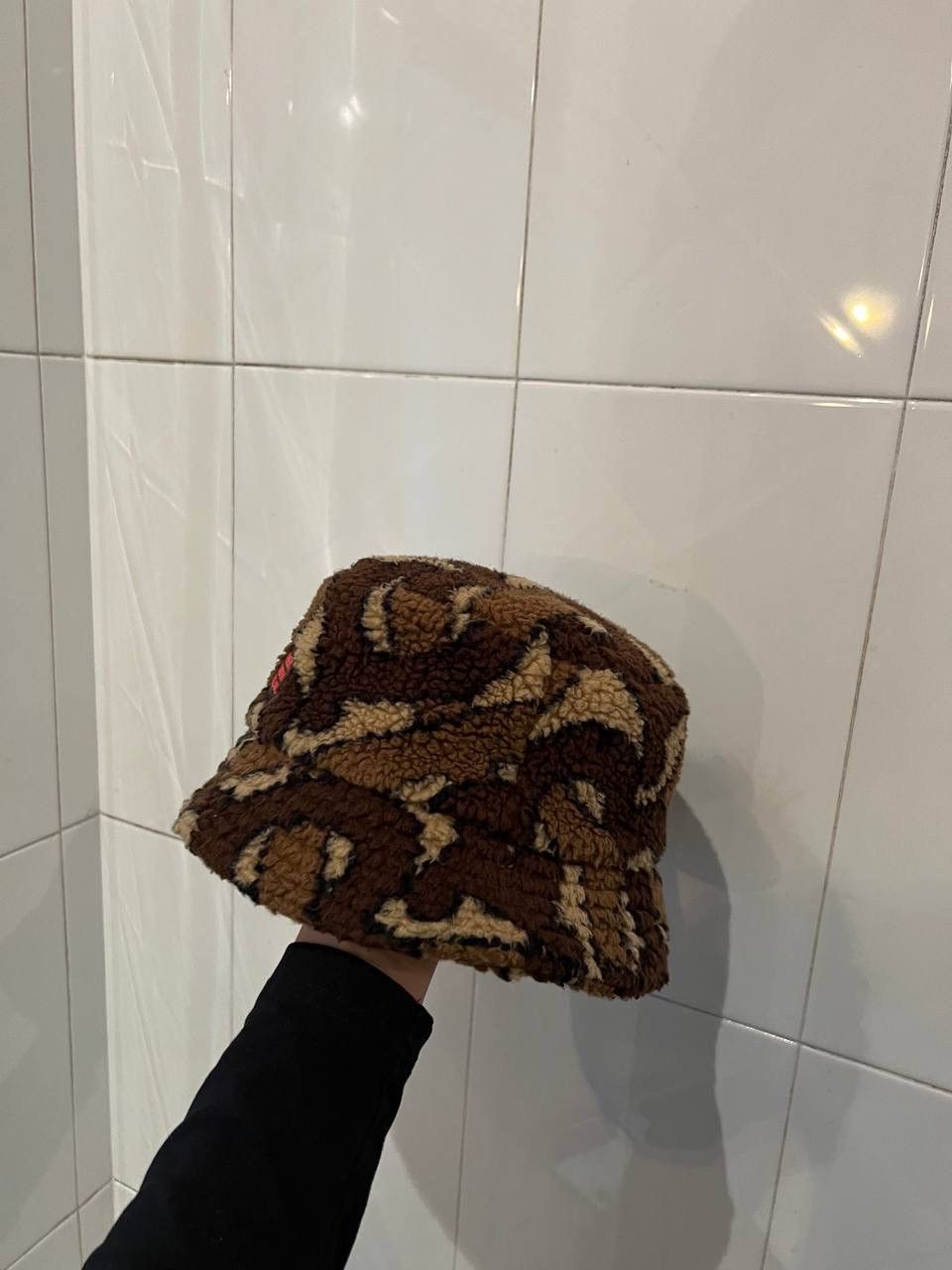 Burberry Burberry monogram sherpa bucket hat Size ONE SIZE - 5 Thumbnail