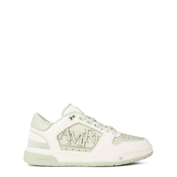 o1g2r1mq0824 Classic Leather Trainers in White & Mint
