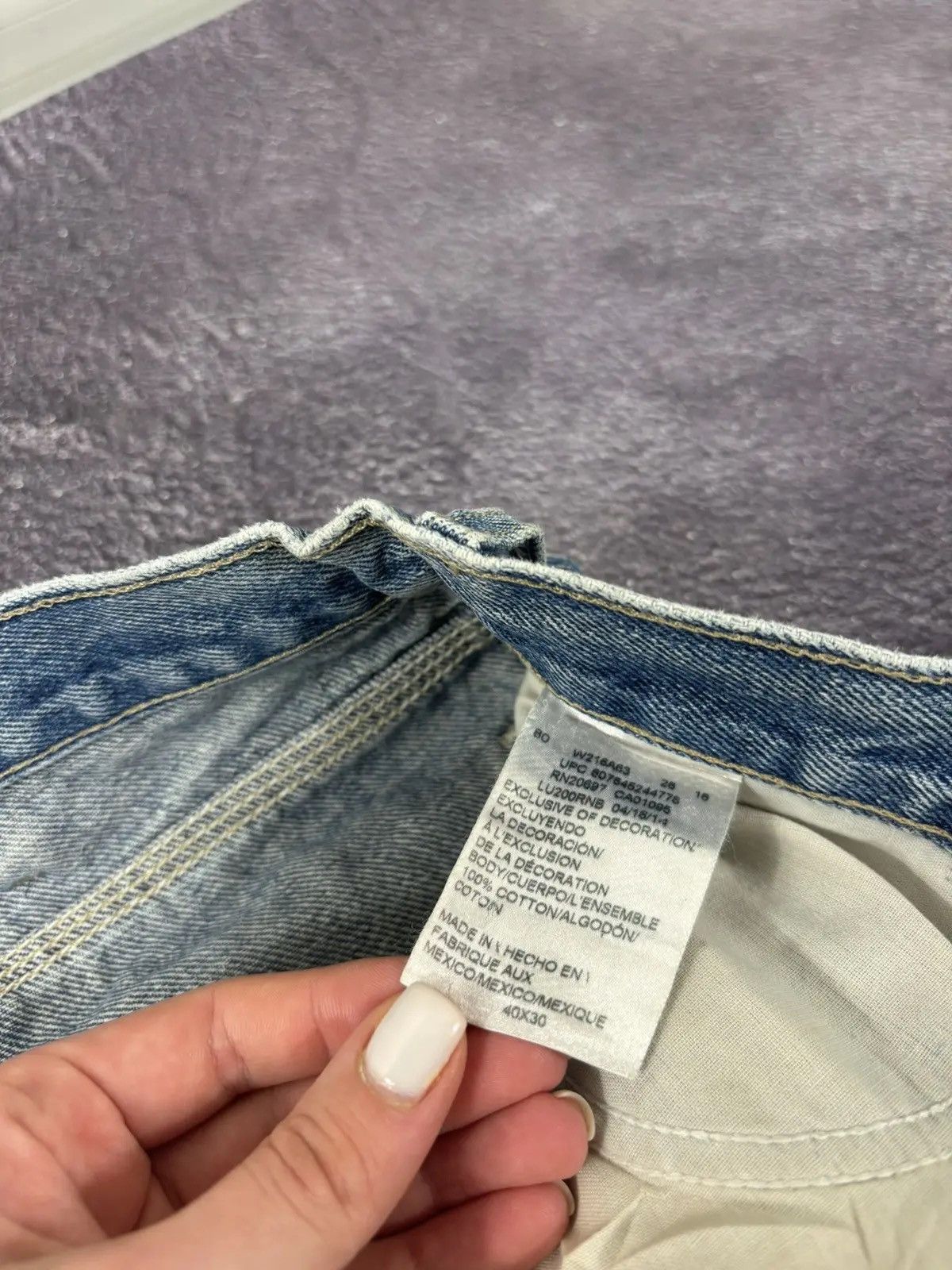 Dickies × Vintage Vintage Dickies Denim USA Blue Hype Baggy Jeans Size US 40 / EU 56 - 11 Thumbnail