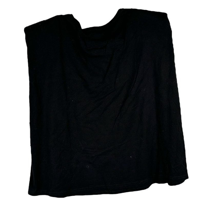 Shein Shein Black Shoulder Pad Sleeveless Top Medium Size M / US 6-8 / IT 42-44 - 2 Thumbnail