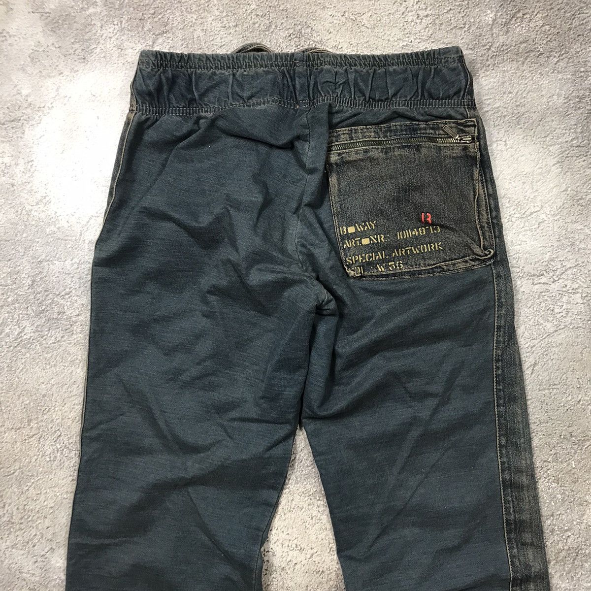 Vintage Vintage Y2K Baggy Cargo Pants Distressed Tactical Streetwear Size 26" / US 2 / IT 38 - 4 Thumbnail
