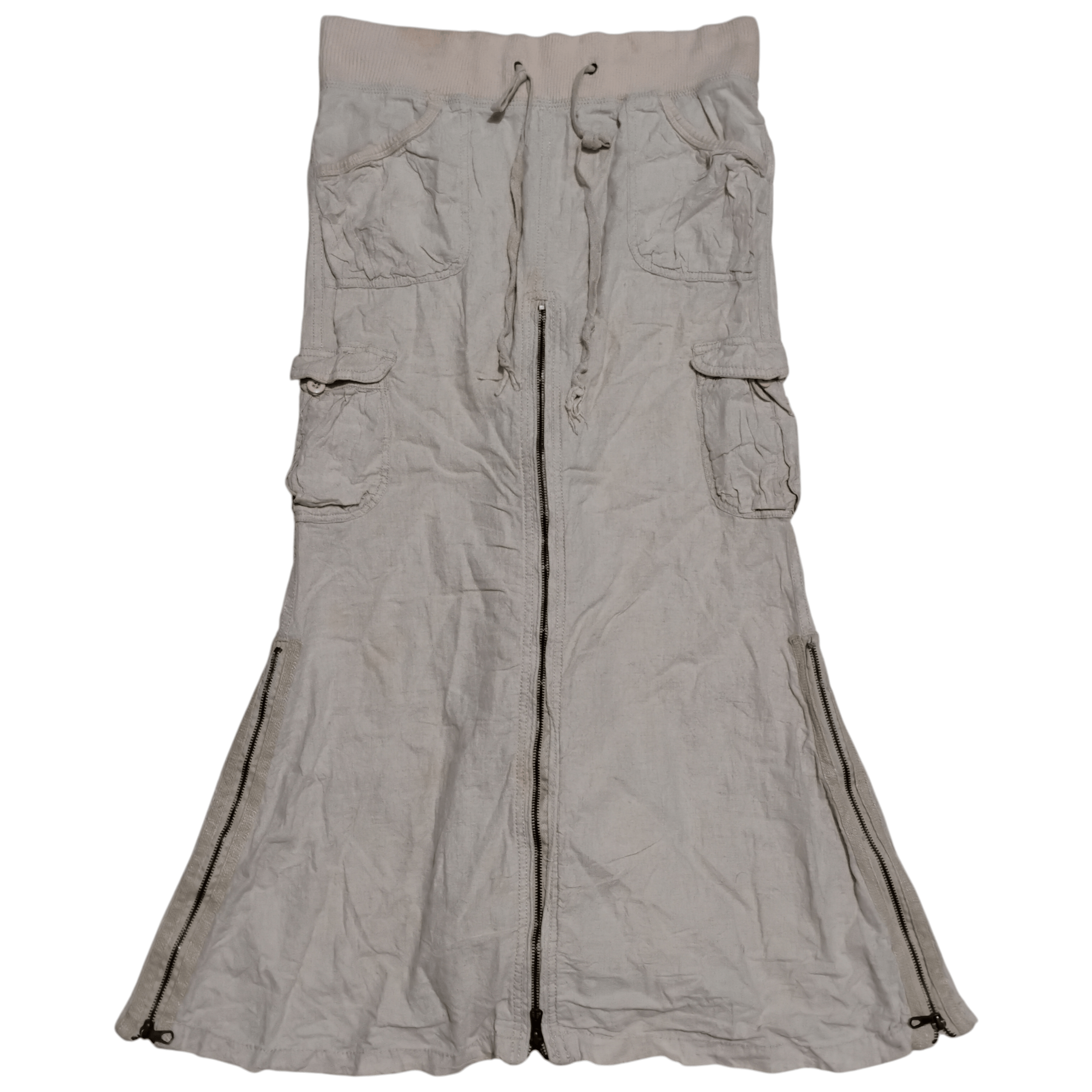 GOA G.O.A Military Multi Zipper Cargo Skrits Size 30" / US 8 / IT 44 - 1 Thumbnail