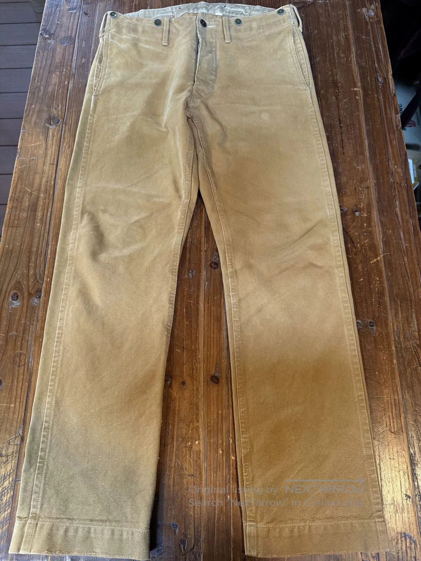RRL Ralph Lauren RRL Khaki Casual Pants Size 30/30. Size US 30 / EU 46 - 1 Thumbnail