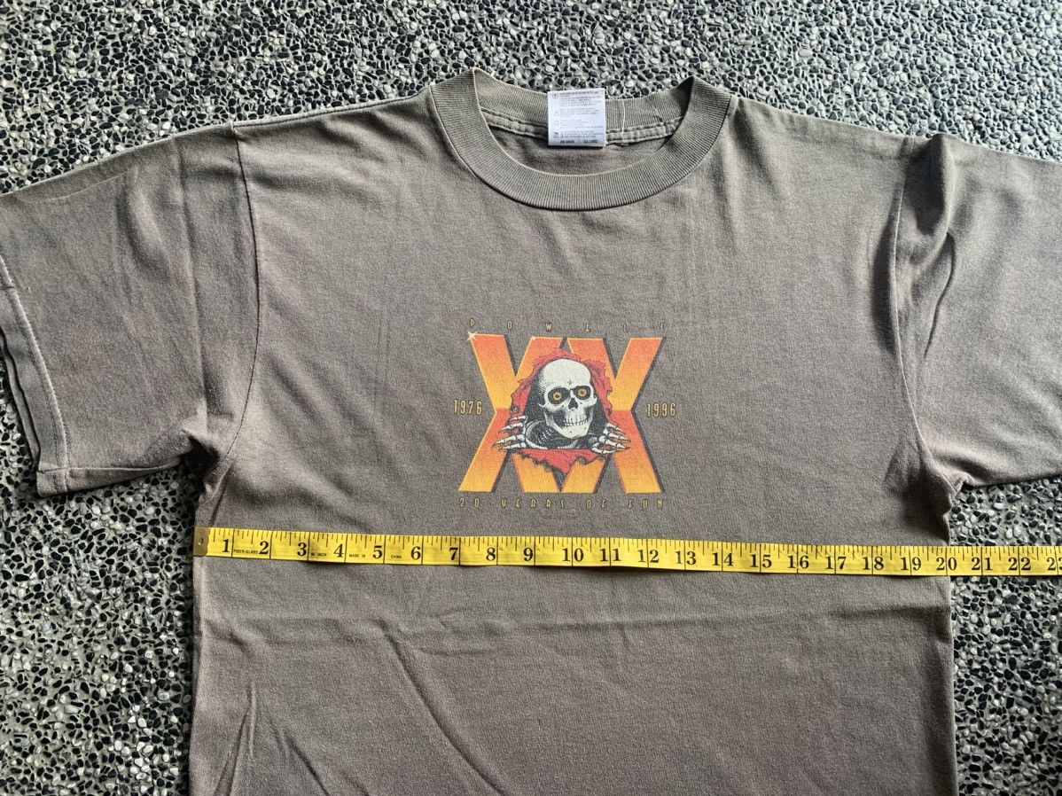 Powell Peralta × Vintage Vintage 90s Powell Parelta Bones Skateboards T shirt Size US M / EU 48-50 / 2 - 9 Thumbnail