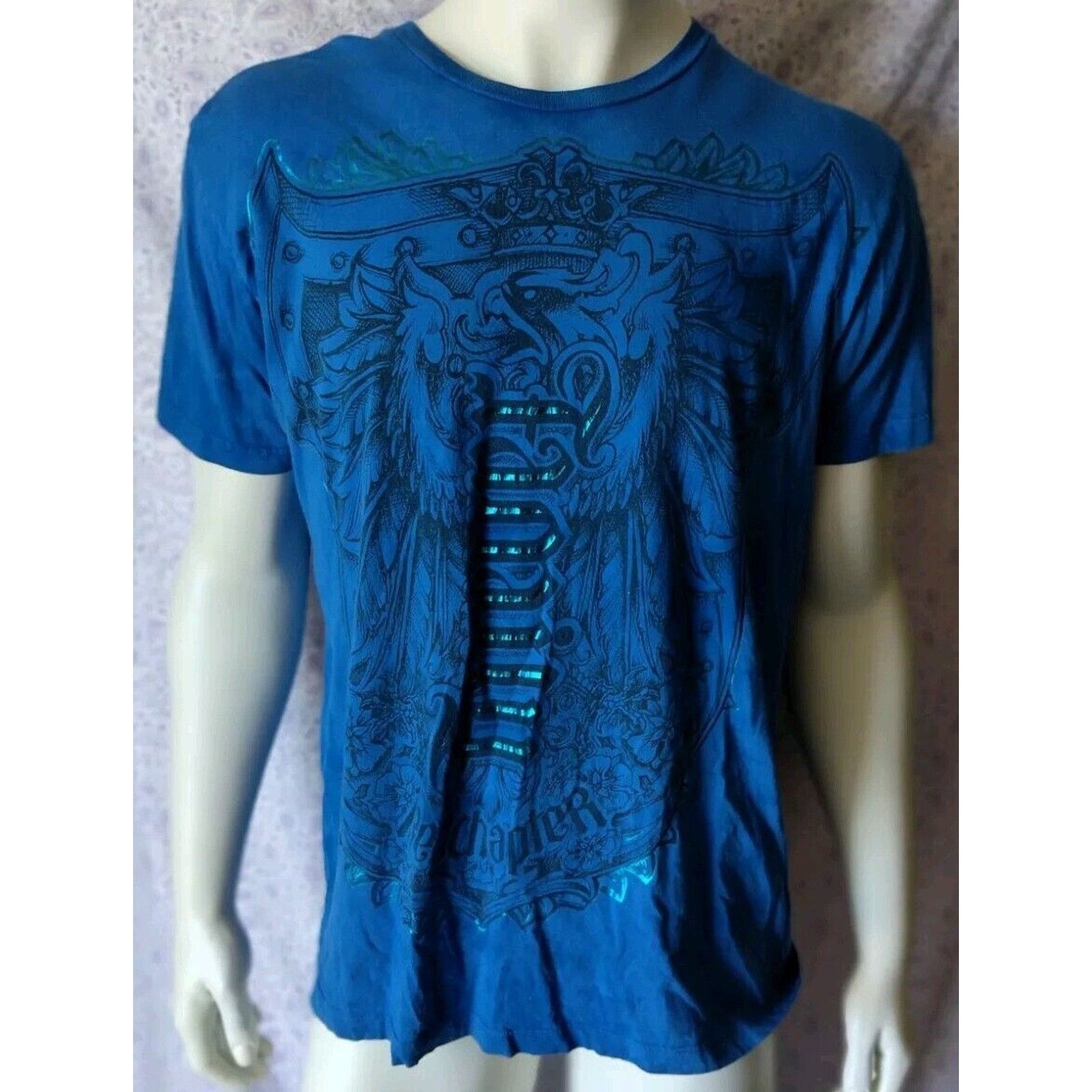 Chapter NWOT !! Red Chapter Ambigram "Family" & "Forever" Men's Lrg Size US L / EU 52-54 / 3 - 1 Thumbnail