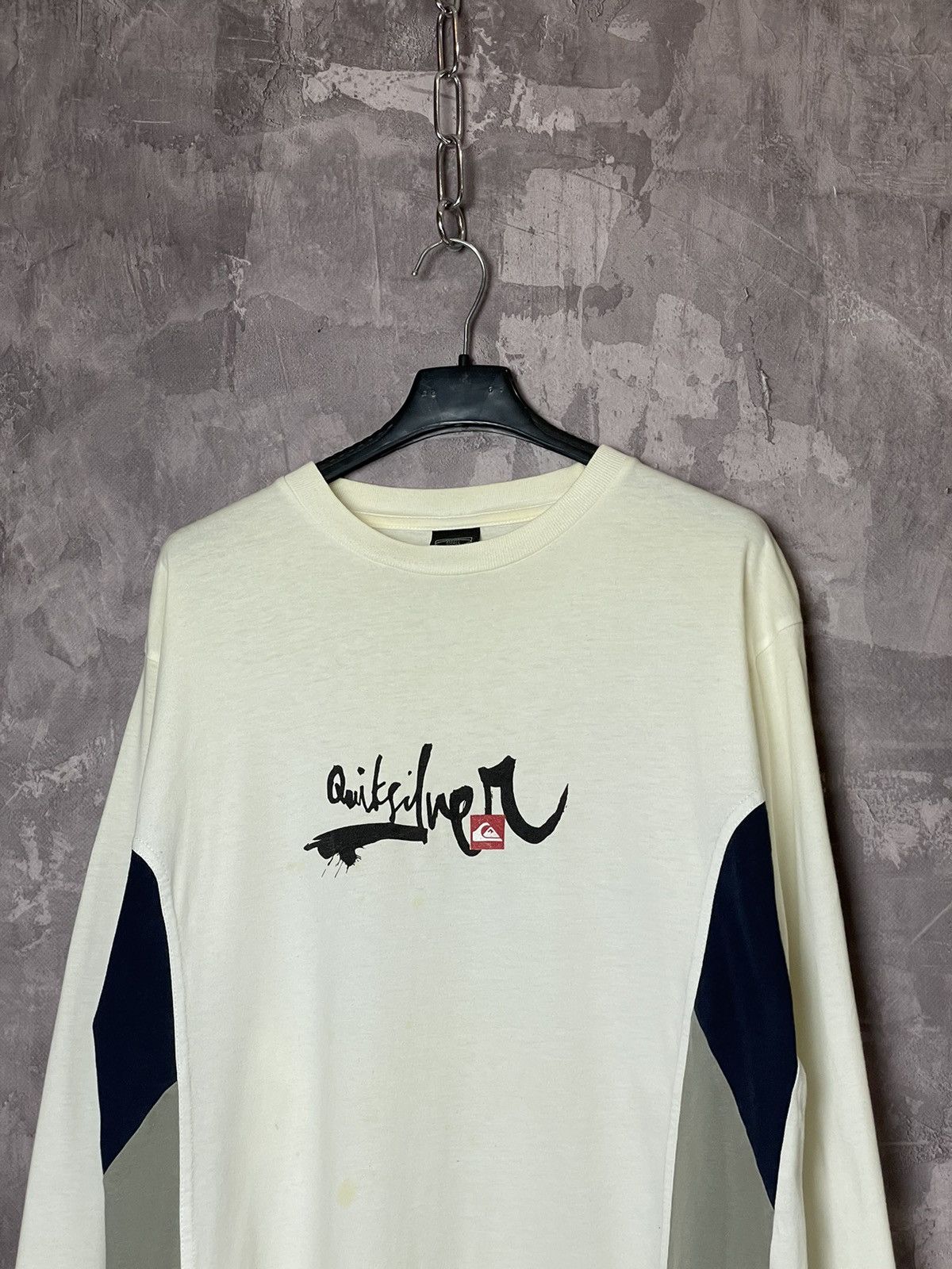 Affliction × Quiksilver × Vintage Vintage Quiksilver Thermal Embroidered Logo Long Sleeve Size US S / EU 44-46 / 1 - 2 Thumbnail