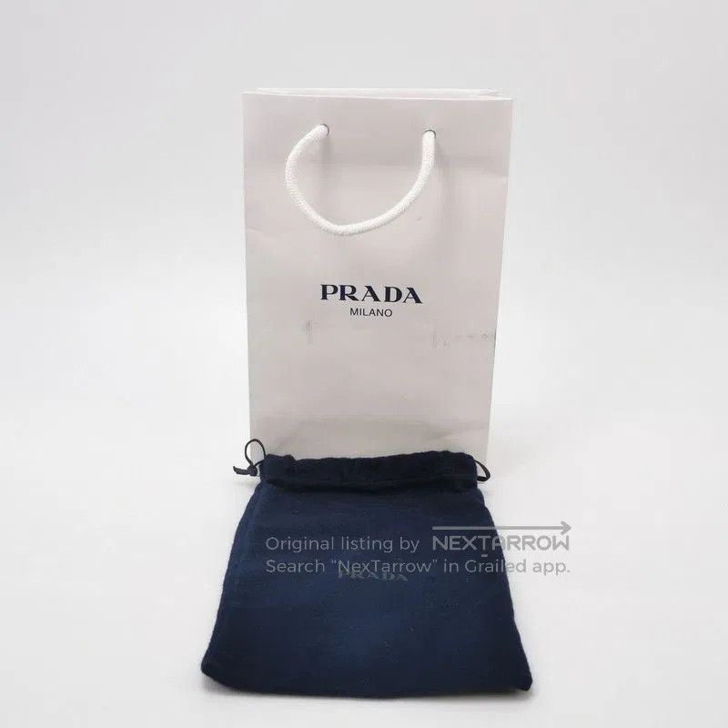 Prada Prada Classic Black Leather Logo Belt. Size ONE SIZE - 6 Thumbnail