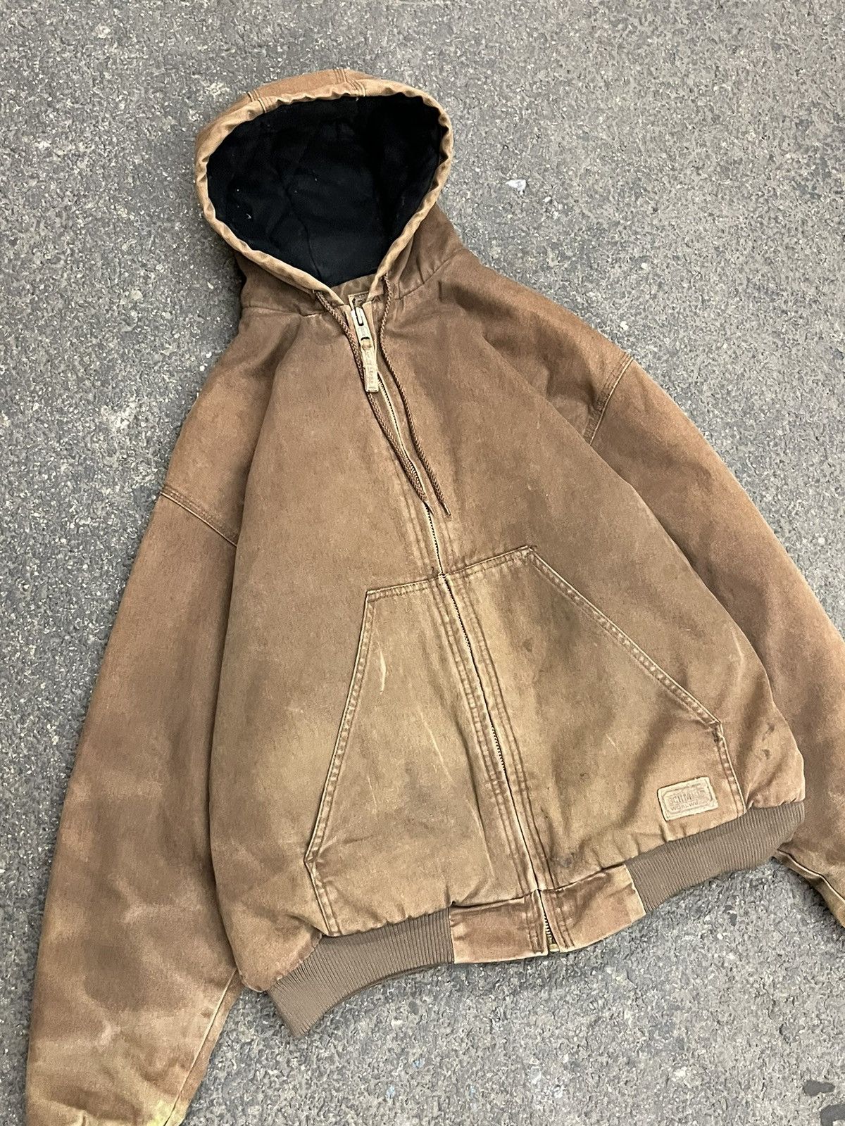 Carhartt × Vintage Carhartt style workwear coat sun faded earth tone brown Size US XL / EU 56 / 4 - 4 Thumbnail
