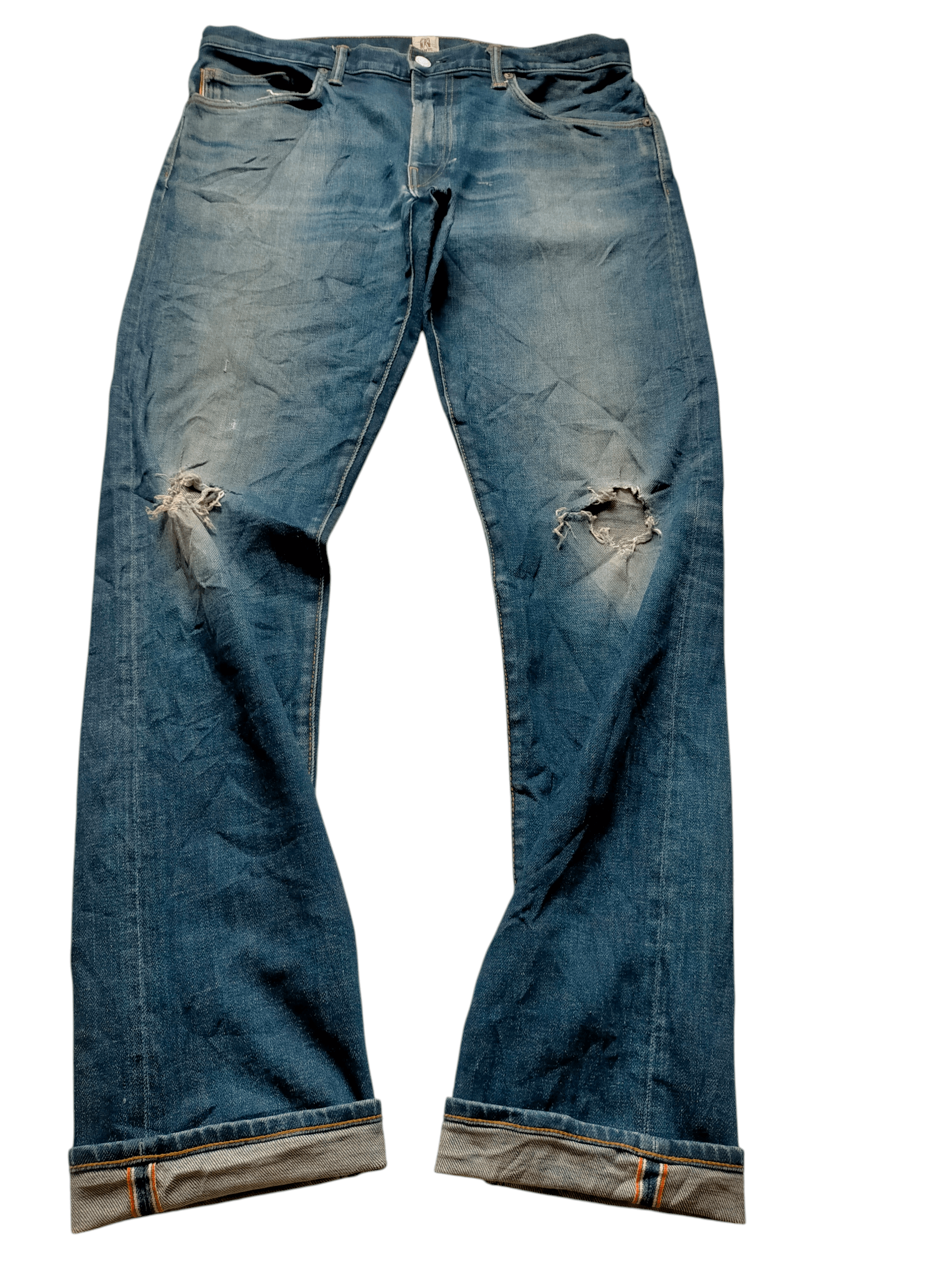 Hiroshi Kato Hiroshi Kato Denim Selvedge Slim Stretch Jeans Size US 34 / EU 50 - 2 Thumbnail