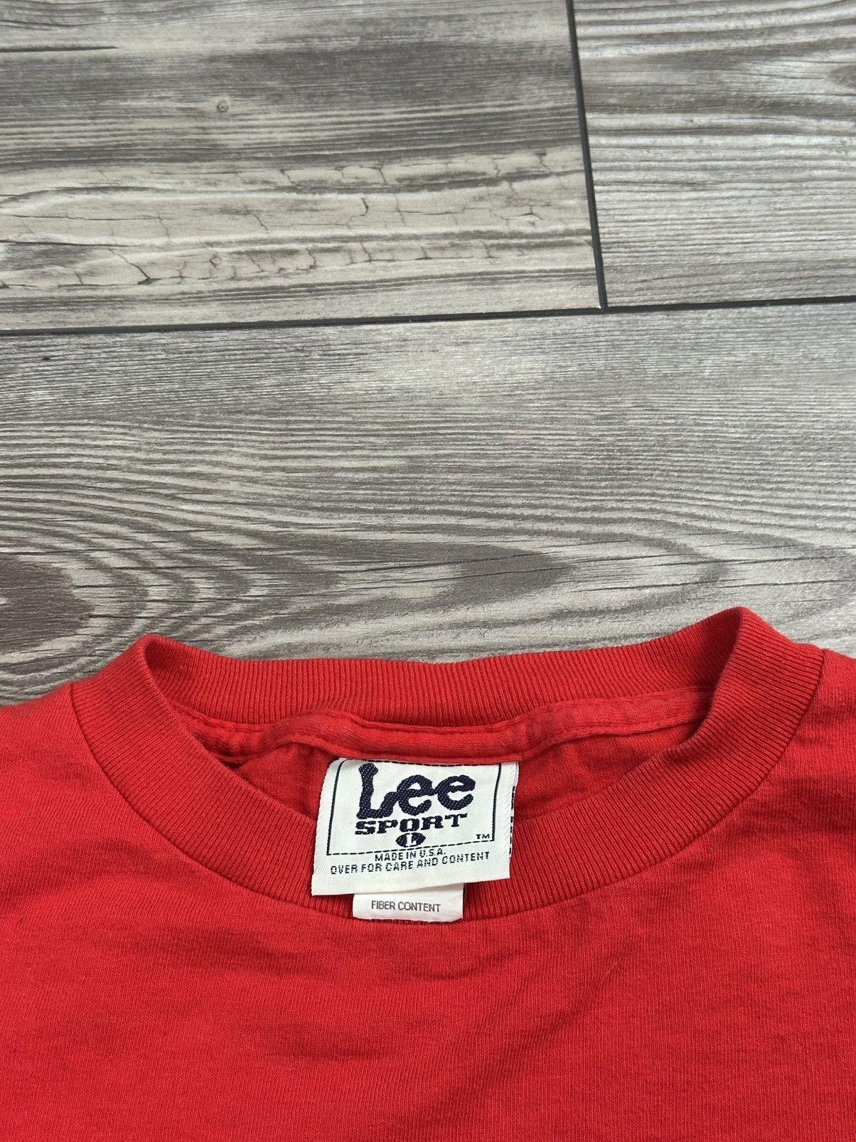 Lee Vintage 90’s Detroit Red Wings Helmet NHL T Shirt Size US XS / EU 42 / 0 - 4 Thumbnail
