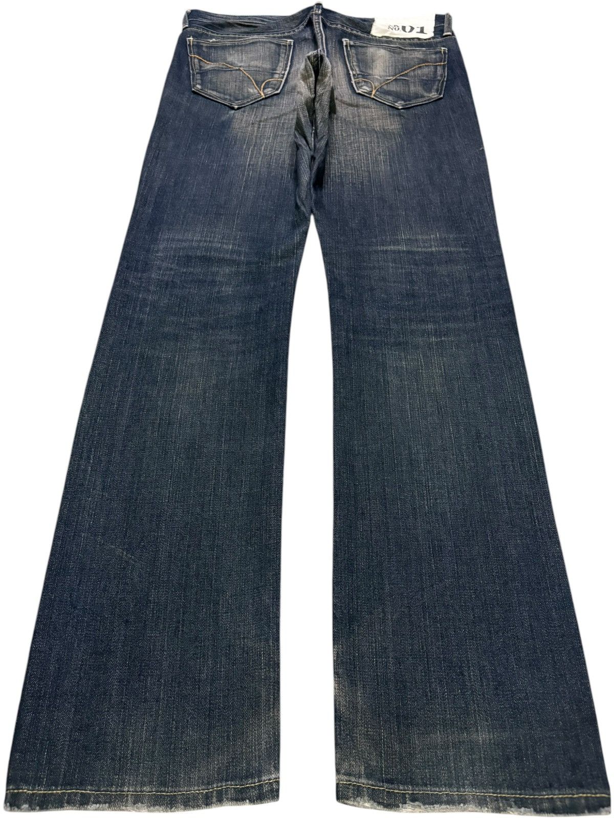 Japanese Brand Vintage Japanese Brand Rusty Wash Jeans Size US 32 / EU 48 - 2 Thumbnail