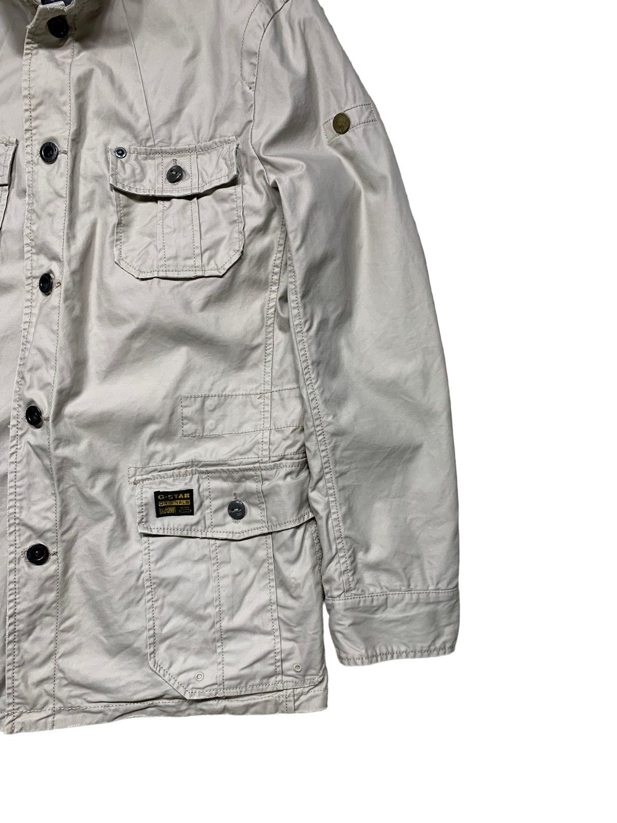 G-Star Vintage G Star Raw Multi Pockets Jacket Tactical Military Size US L / EU 52-54 / 3 - 4 Thumbnail