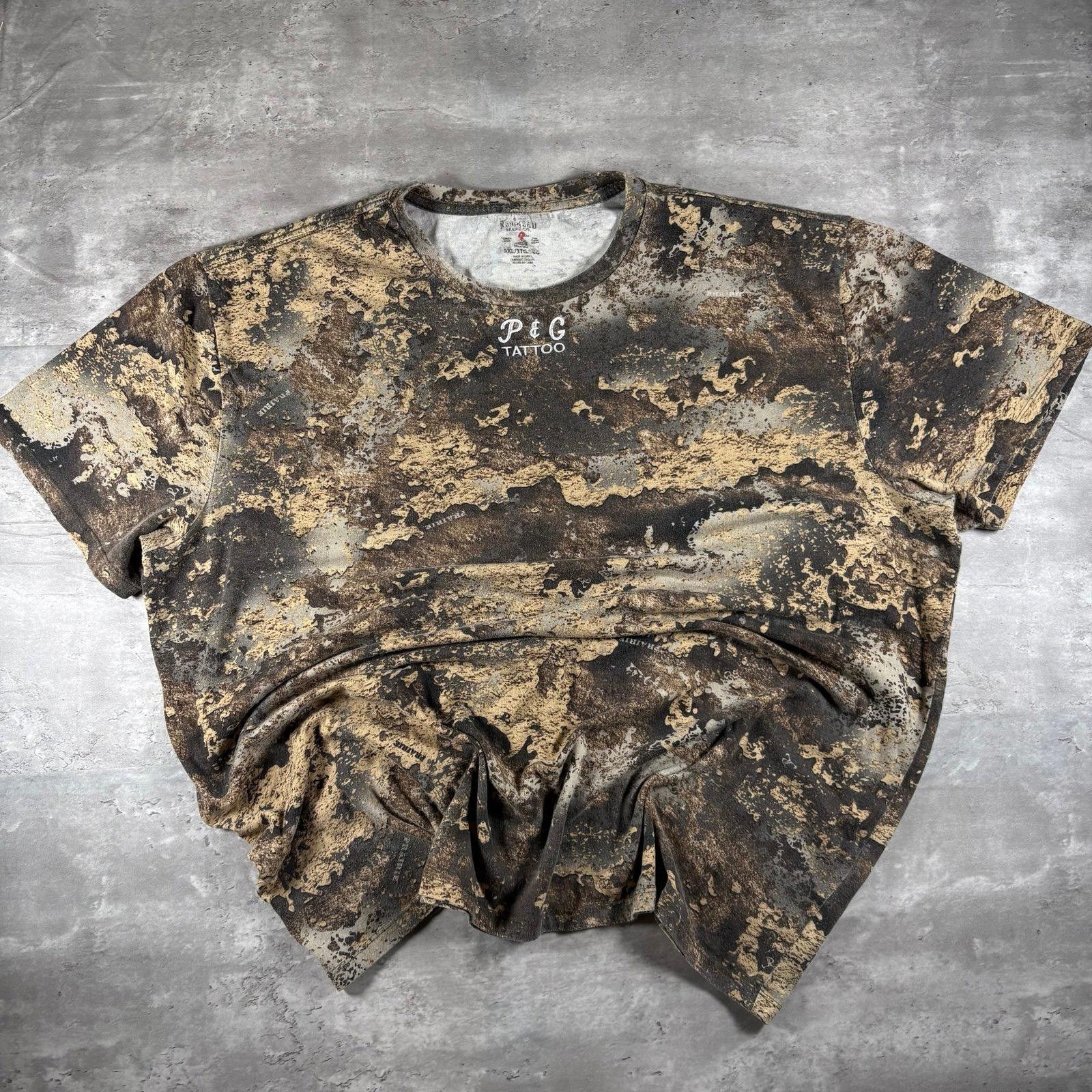 Realtree Vintage baggy real tree camo T-shirt Size US XL / EU 56 / 4 - 1 Thumbnail