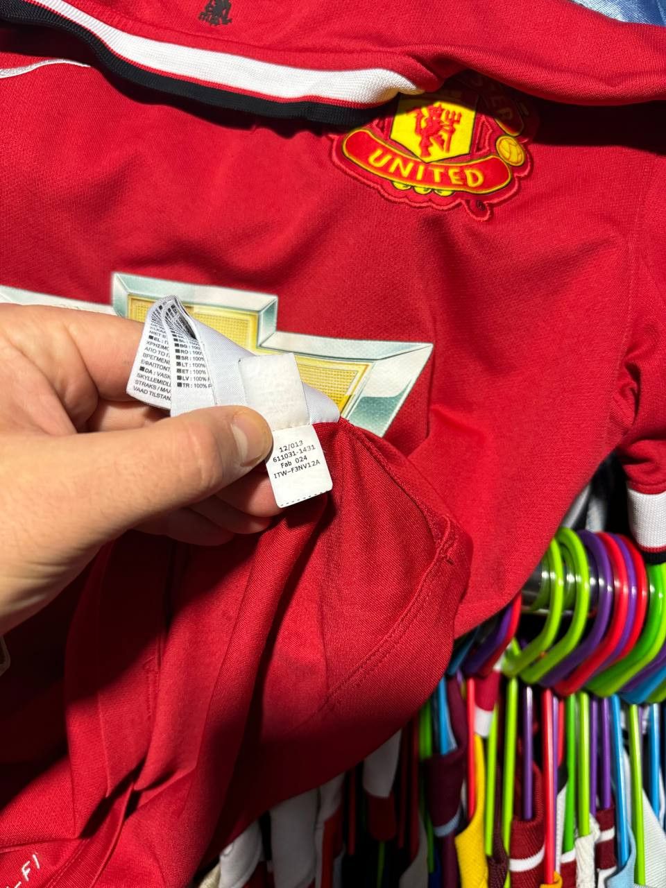 Vintage Vintage Manchester United 2014/15 Nike Soccer Jersey Size US S / EU 44-46 / 1 - 15 Thumbnail