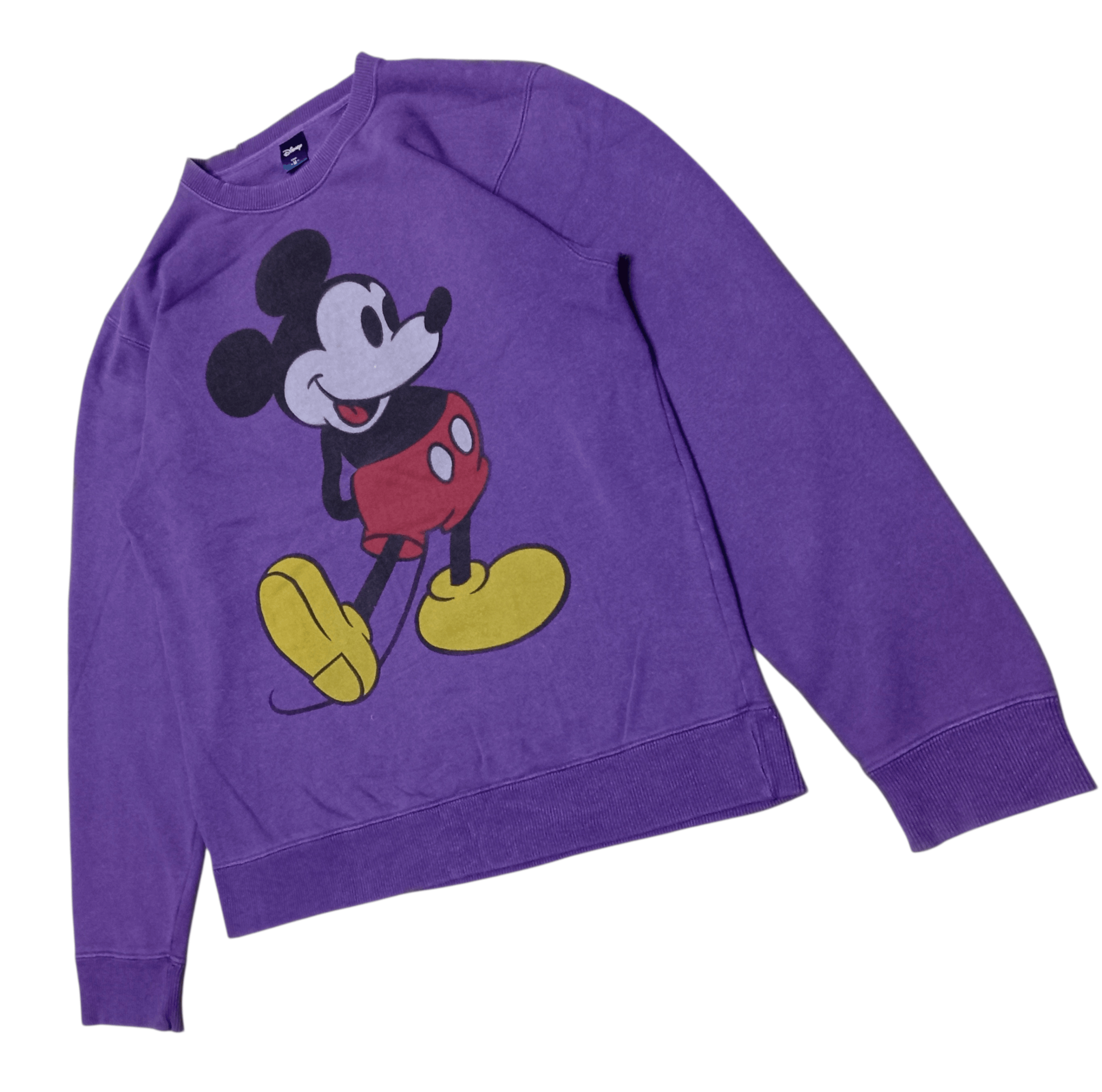 Mickey Mouse Rare Mickey Mouse Yellow Shoes Sweatshirt Size US M / EU 48-50 / 2 - 2 Thumbnail