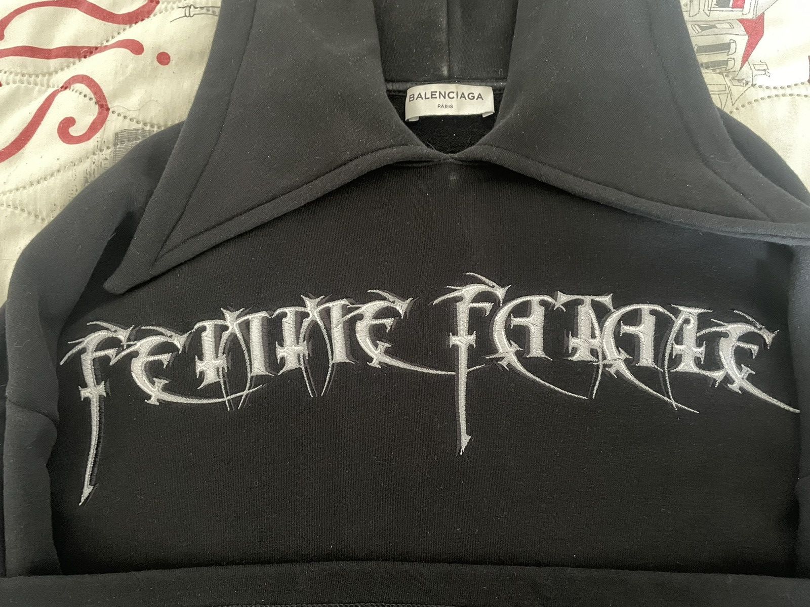 Balenciaga Balenciaga Femme Fatale Hoodie Size US L / EU 52-54 / 3 - 2 Thumbnail