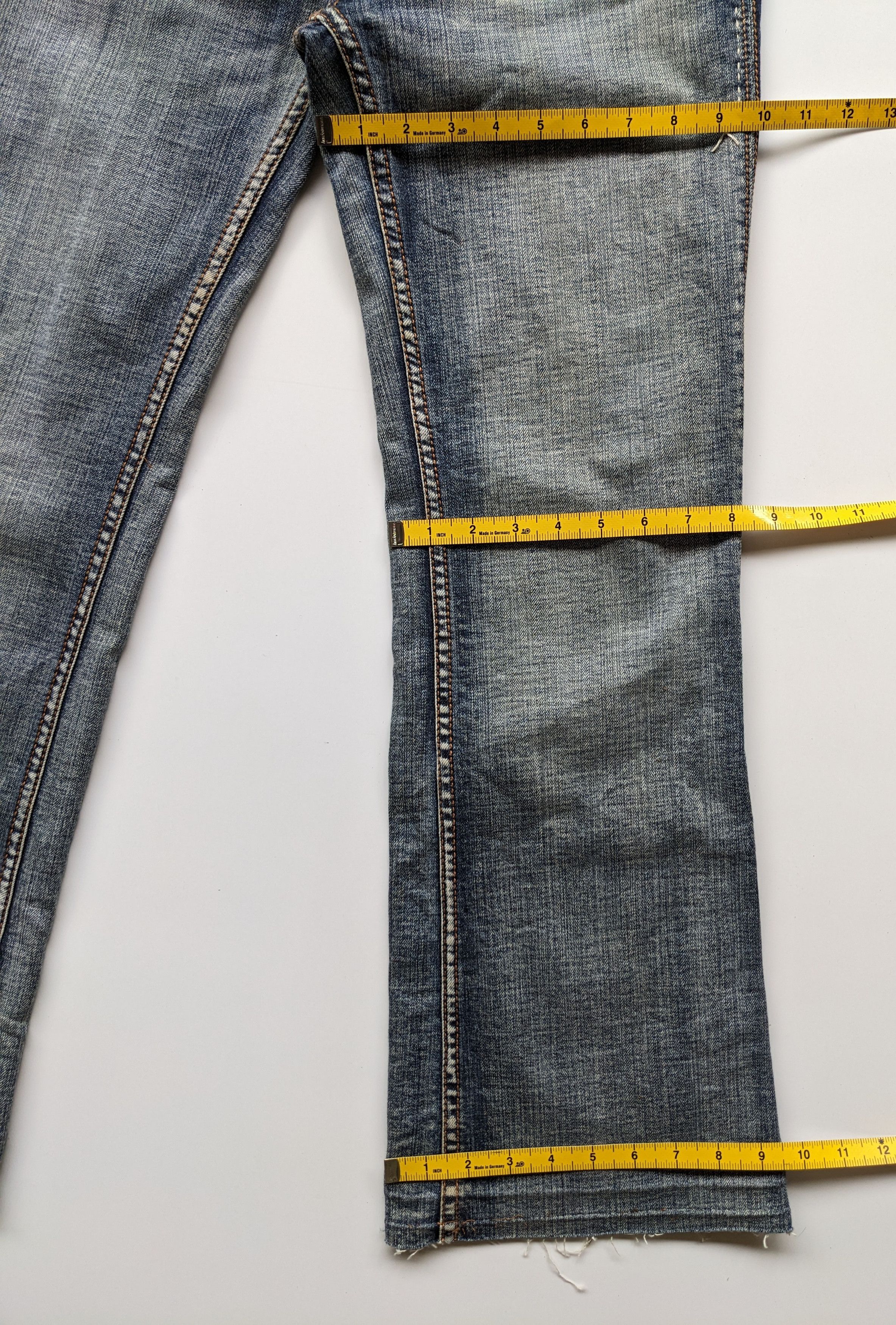 If Six Was Nine × Japanese Brand Angel Jeans cowboy flare jeans Size 34" / US 12 / IT 48 - 6 Thumbnail