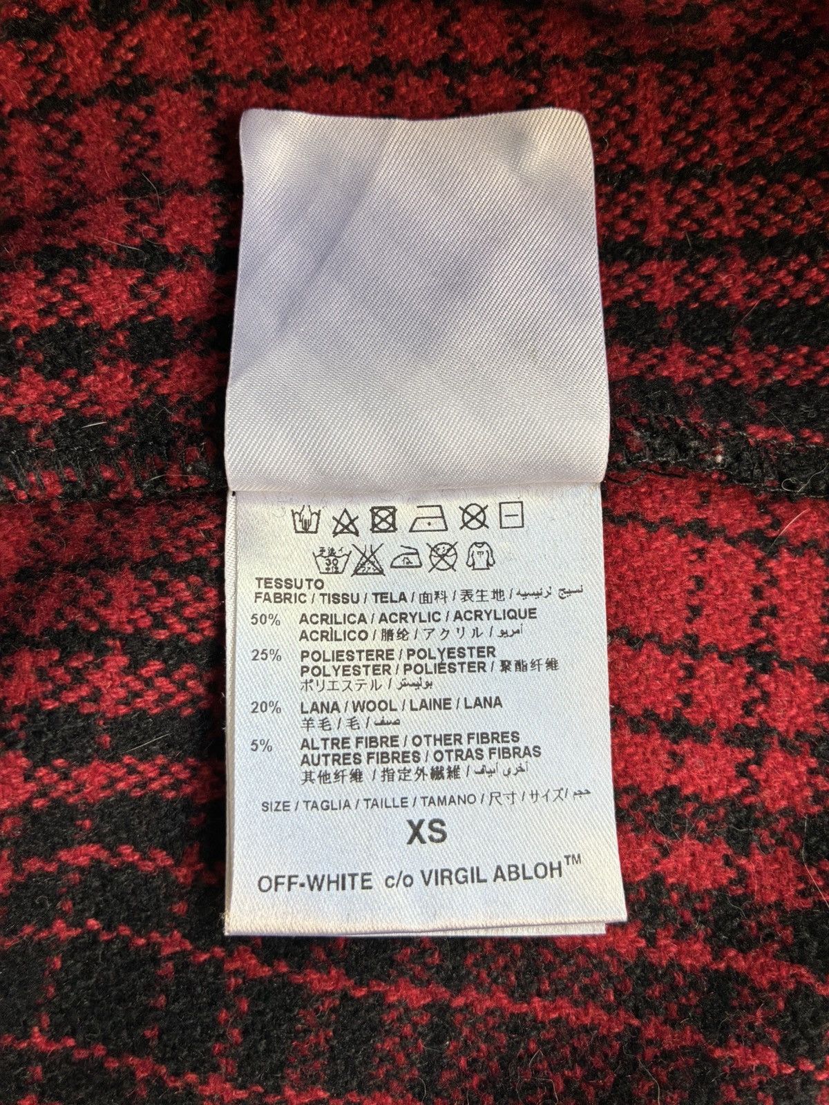 Off-White Off-White x Virgil Abloh Checkered Shirt Size US XS / EU 42 / 0 - 11 Thumbnail