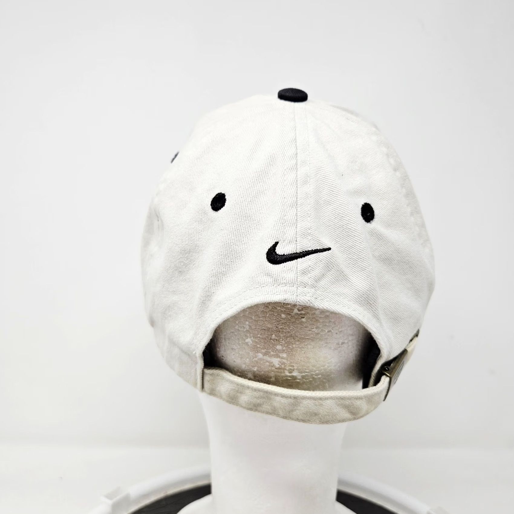 Nike Nike Golf Hat Cap Baseball Strap Back One Size White Mens Shield Logo Twill Size ONE SIZE - 4 Thumbnail