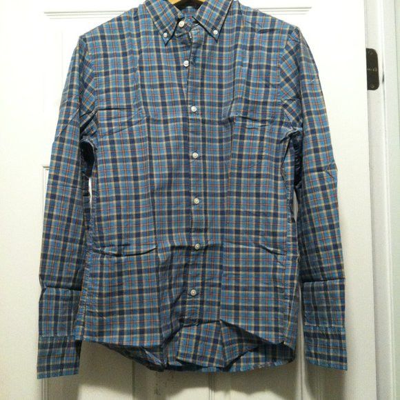 J.Crew J.CREW MENS NEW MULTICOLOR 100%COTTON CASUAL SHIRT SIZE: S Size US S / EU 44-46 / 1 - 2 Thumbnail