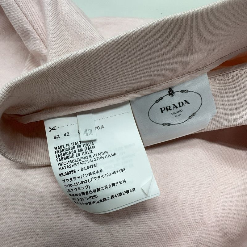 Prada Prada Pink Logo Design Casual Skirt-2506 Size US 42 / EU 58 - 8 Thumbnail
