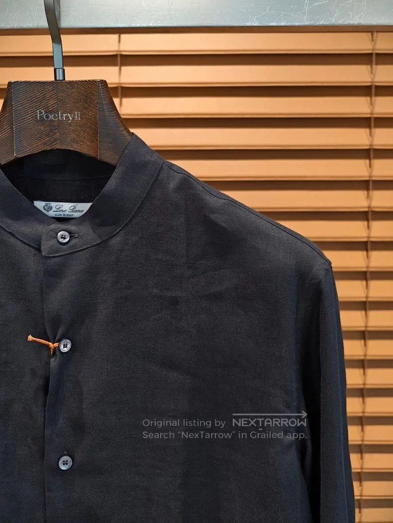 Loro Piana Loro Piana Men's Linen Shirt. Size US M / EU 48-50 / 2 - 2 Thumbnail