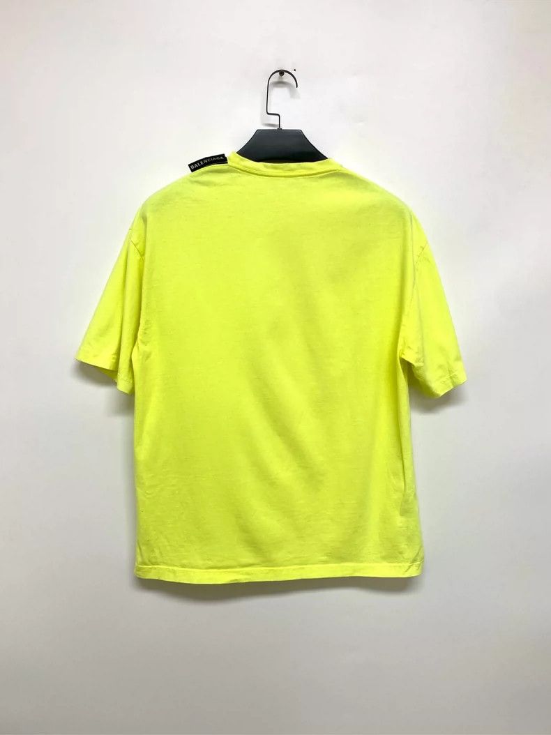 Balenciaga Balenciaga Neon Green Short Sleeve T-Shirt, Size S Size US S / EU 44-46 / 1 - 8 Thumbnail
