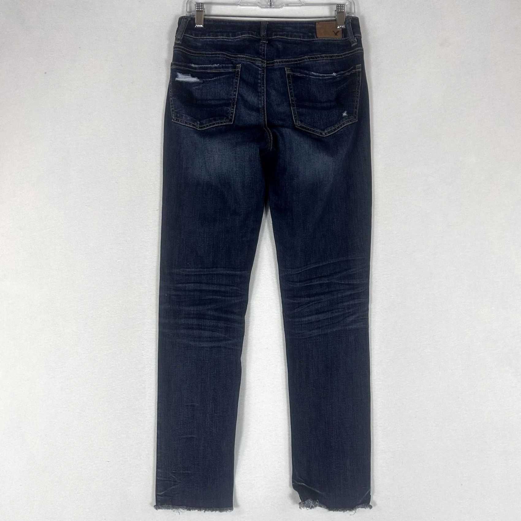 American Eagle Outfitters American Eagle Outfitters Jeans Tomgirl Womens 0 Regular Mid Rise Button Fly Stretch Denim 5-Pocket Blue Size 25" / US 0 / IT 36 - 7 Thumbnail