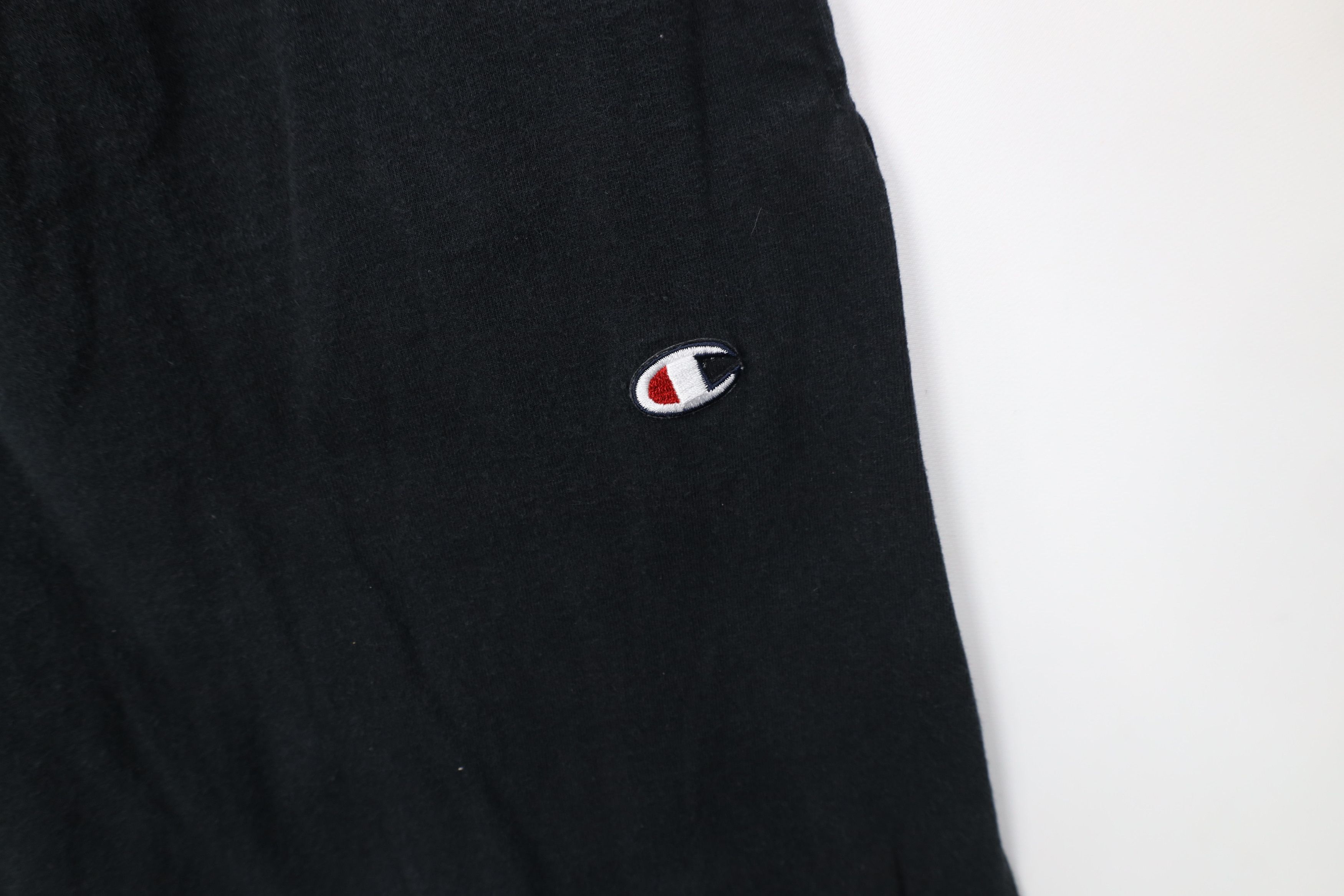 Champion Vintage Y2K Champion Lightweight Joggers Pants Black Cotton Size US 34 / EU 50 - 5 Thumbnail