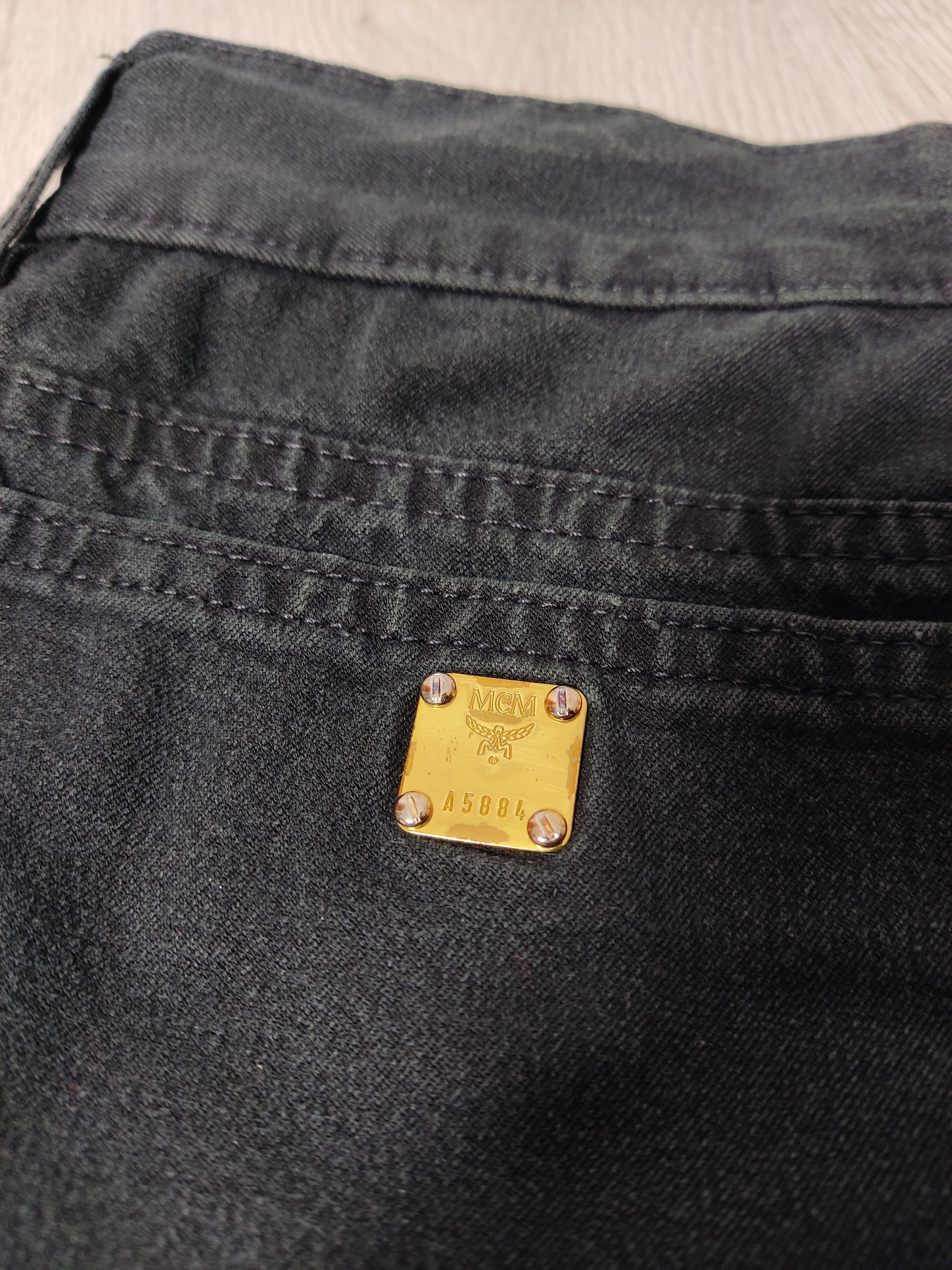 MCM MCM Black Baggy Pants Size US 31 - 7 Thumbnail