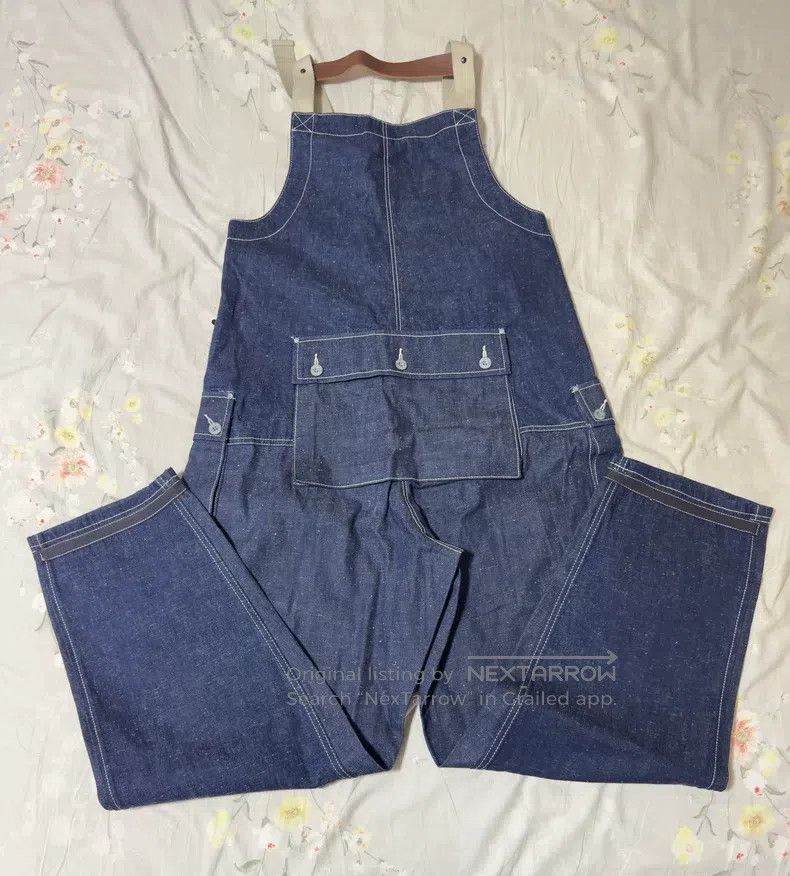 Nigel Cabourn Nigel Cabourn Vintage Loose Denim Overalls Size US 30 / EU 46 - 2 Thumbnail