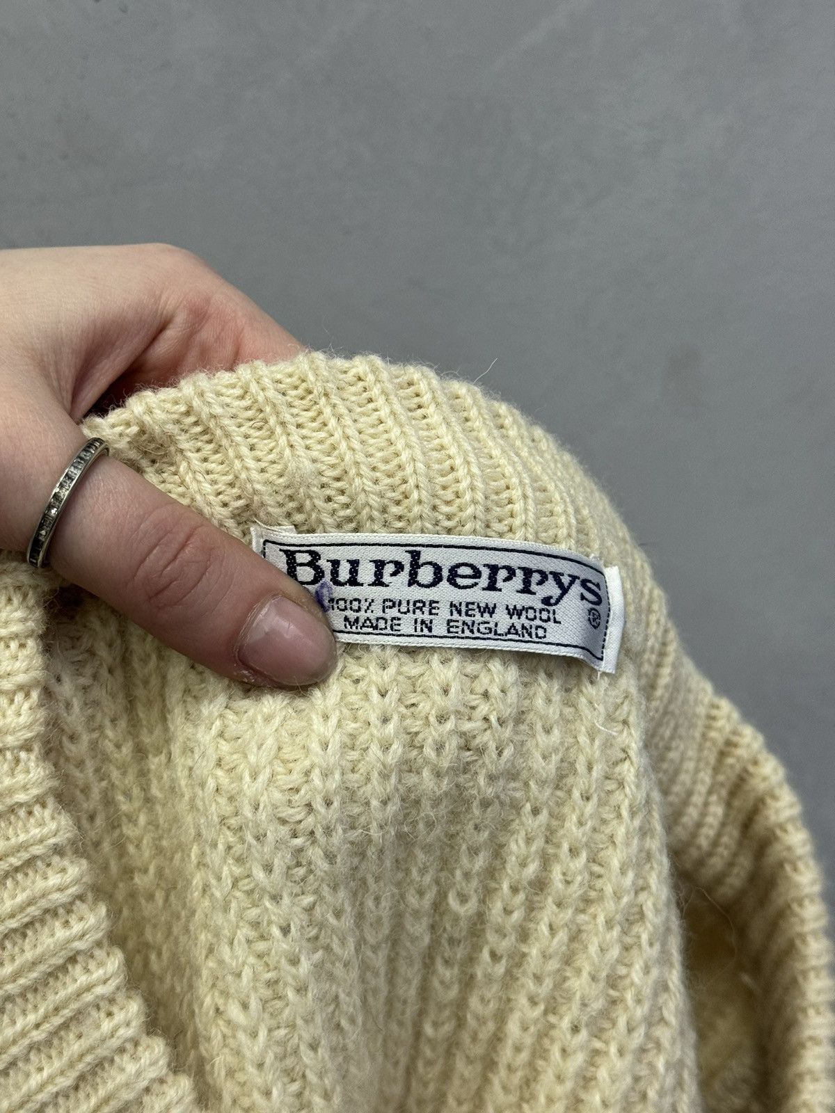 Burberry Vintage Wool Burberry Nova Check Sweater Knit Size US M / EU 48-50 / 2 - 9 Thumbnail