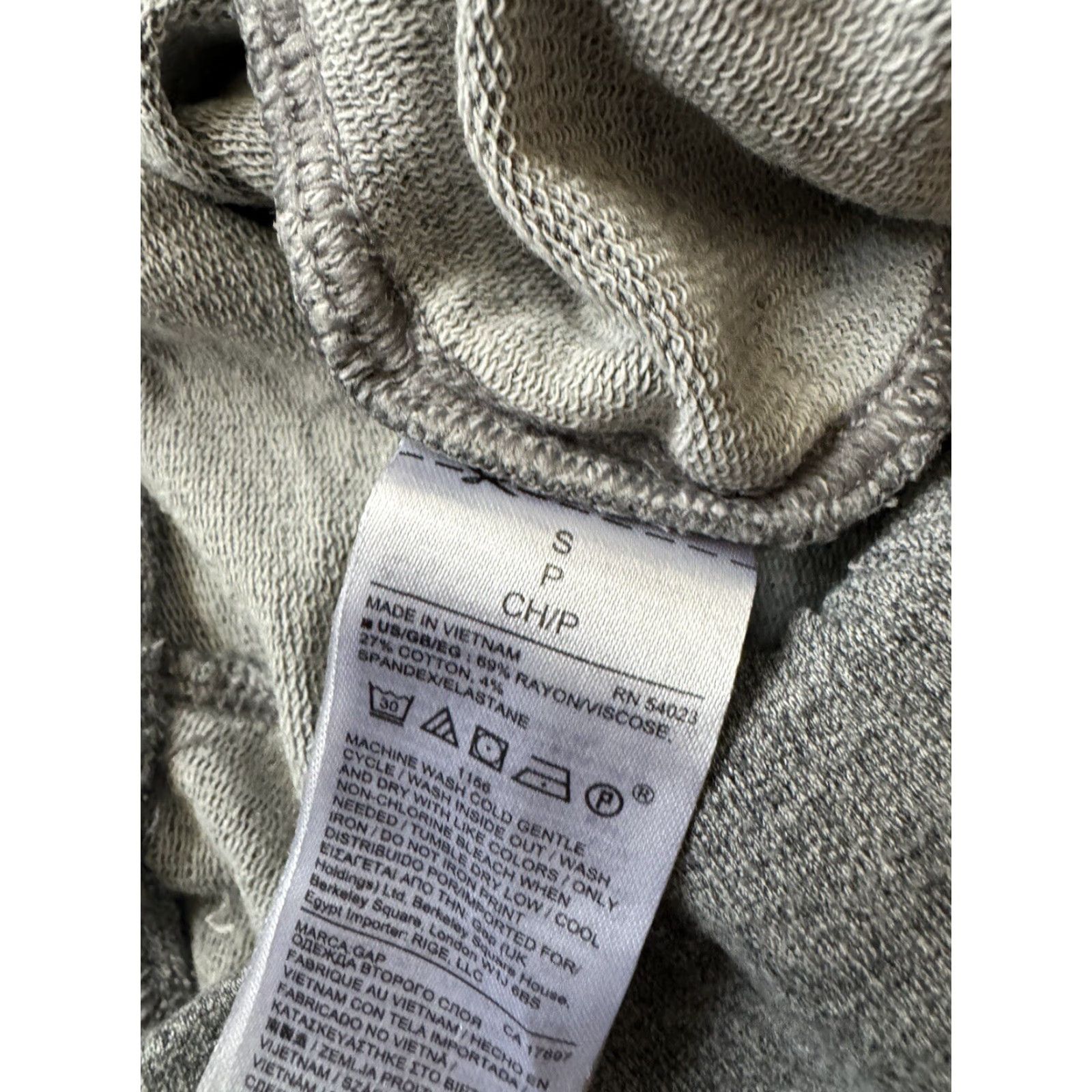 Gap VINTAGE Gap Women's Sweatpants Tapered Lounge Pants Fall Winter Spring Summer Activewear Size Small Gray Logo Athleisure Size 28" / US 6 / IT 42 - 7 Thumbnail